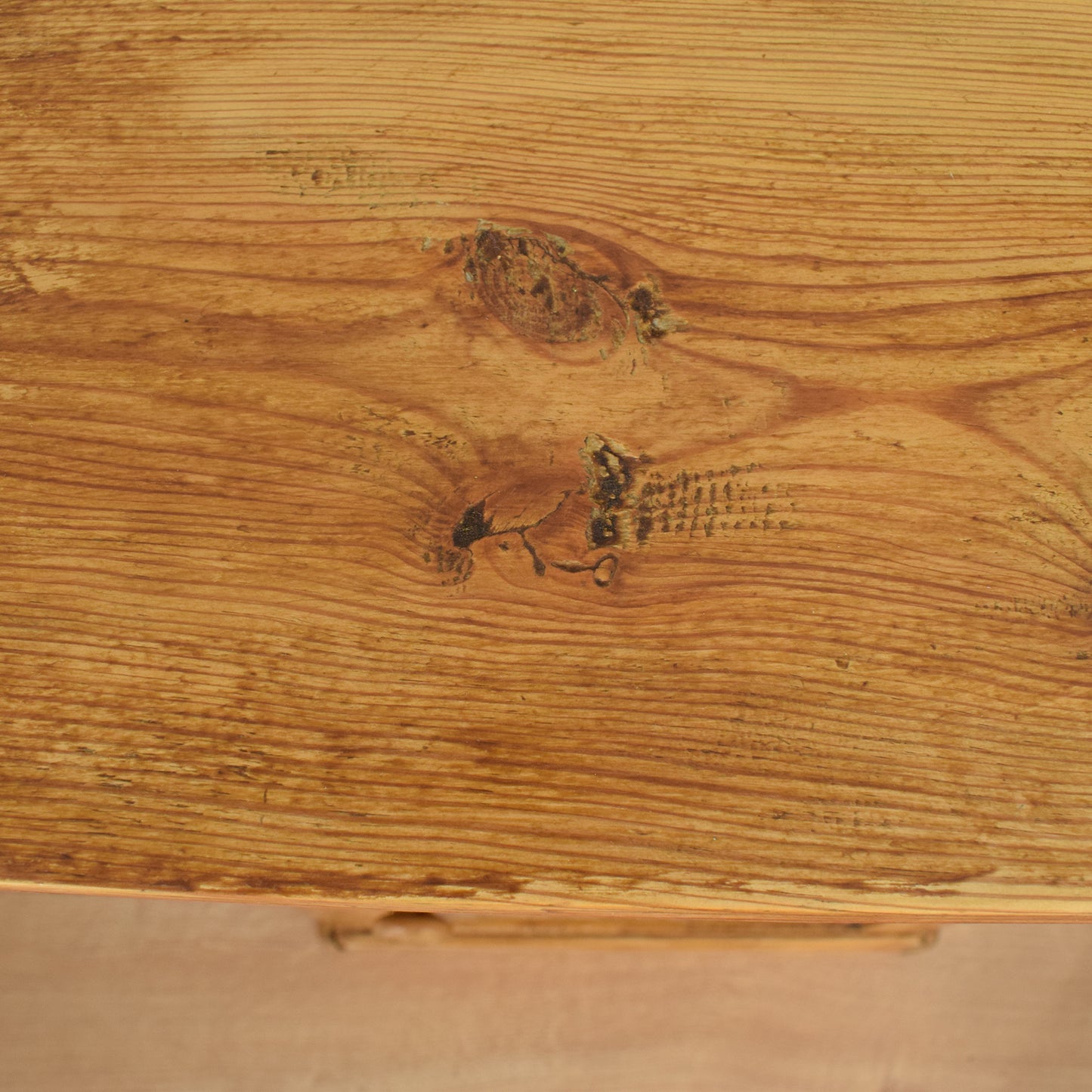 Rustic Pine Bedside