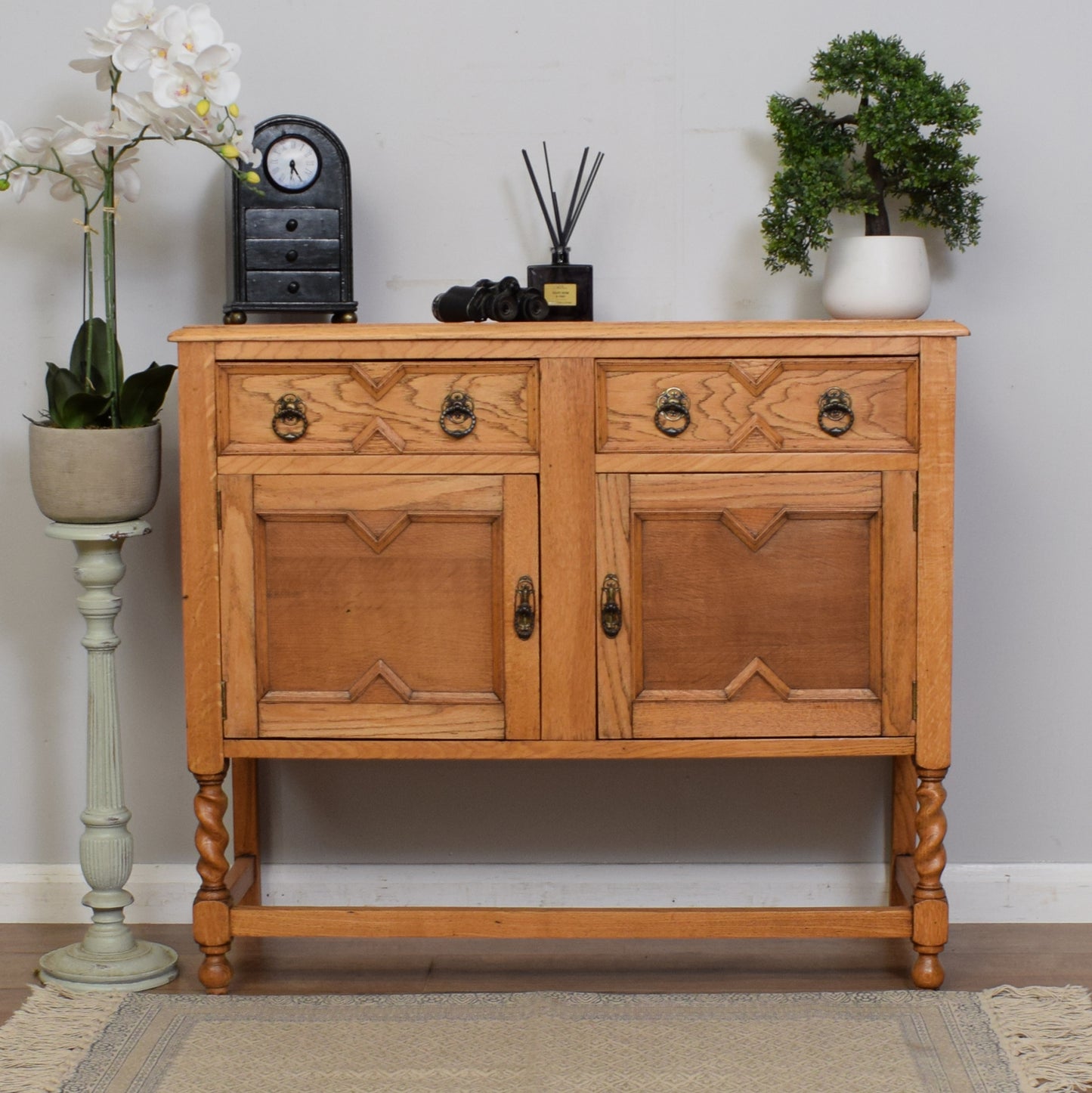 Vintage Oak Sideboard