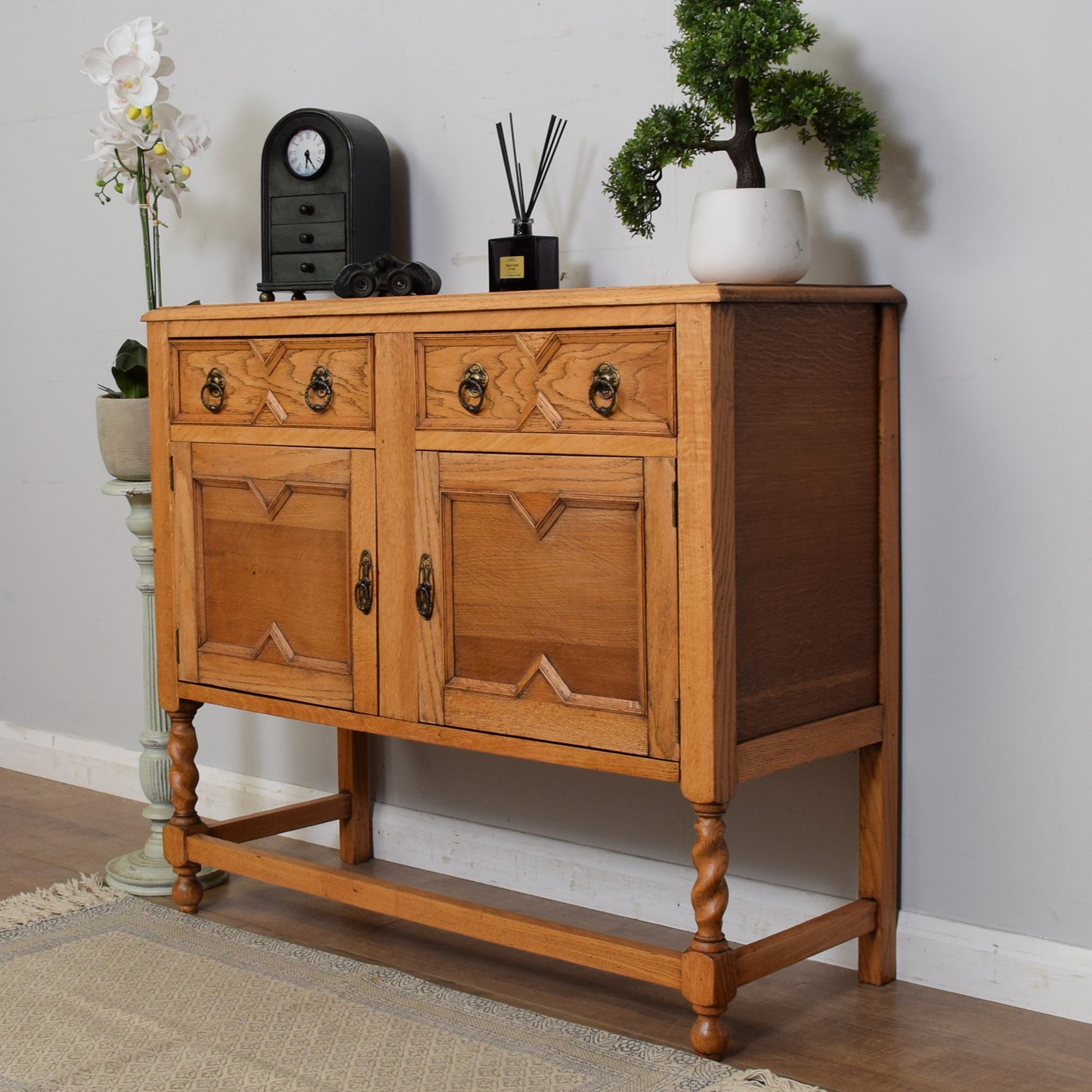 Vintage Oak Sideboard