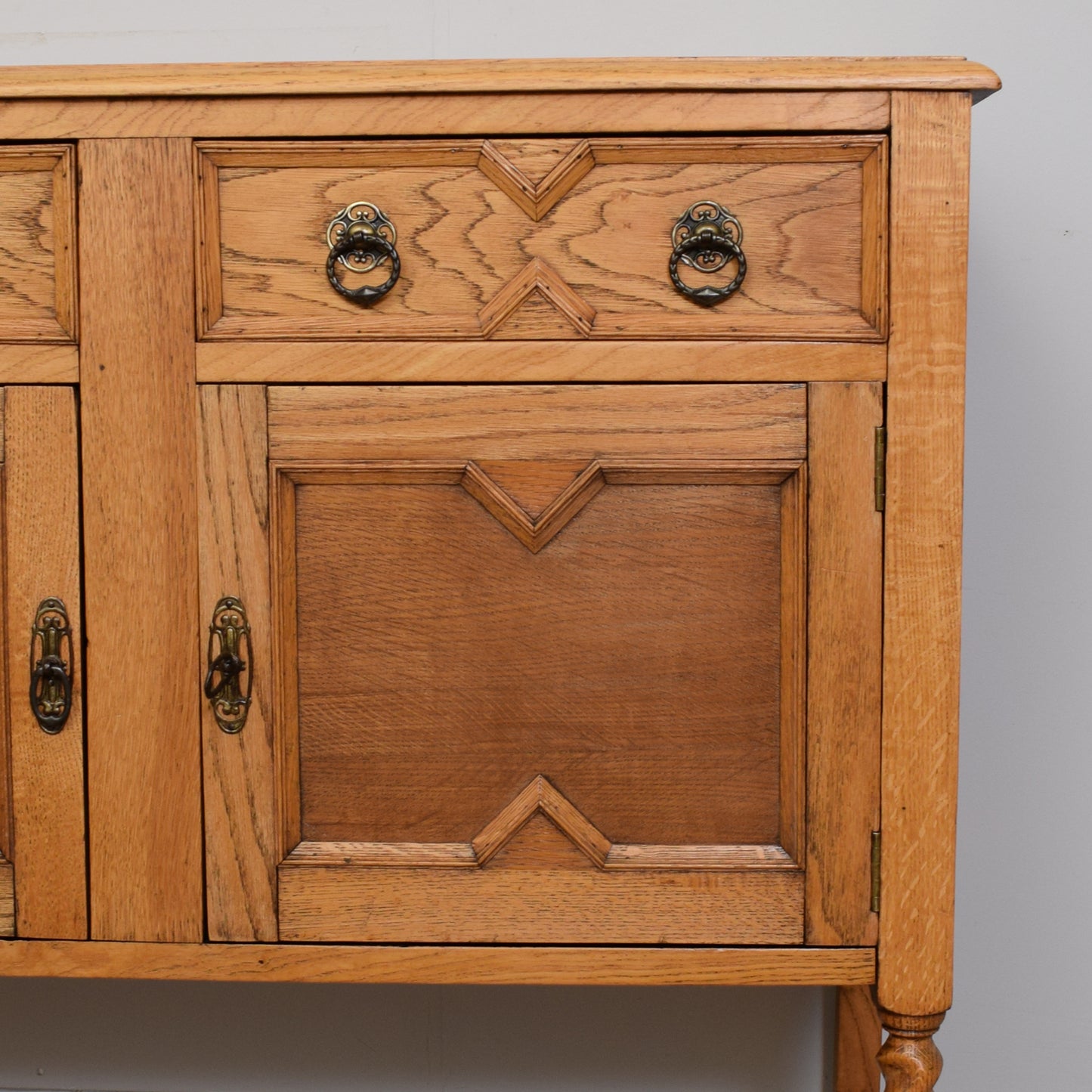 Vintage Oak Sideboard