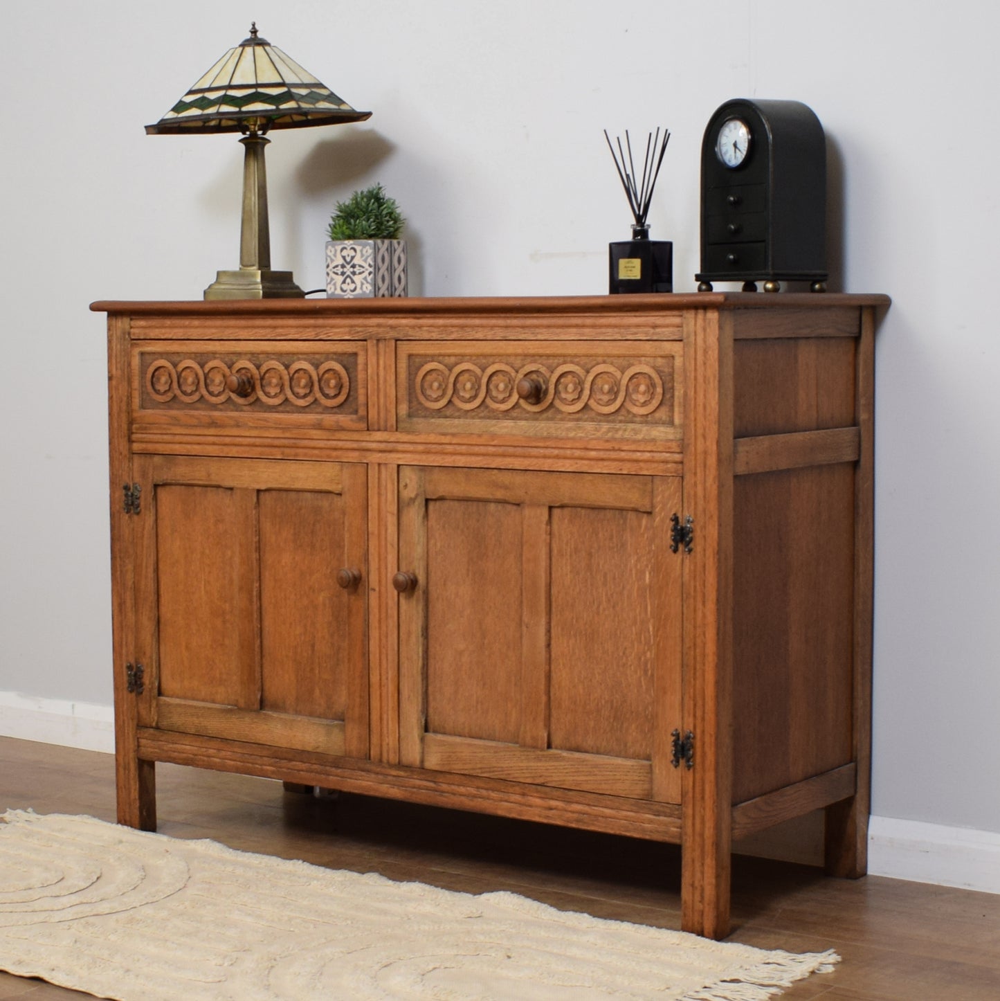 Restored Oak Sideboard