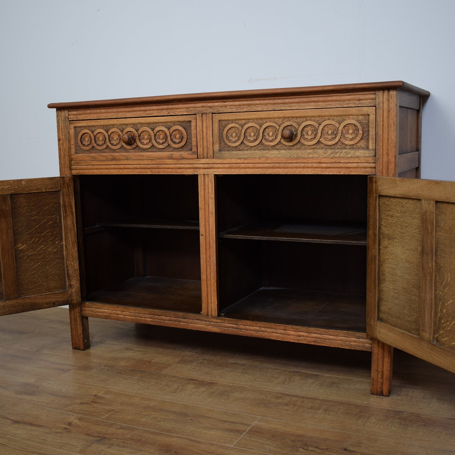 Restored Oak Sideboard
