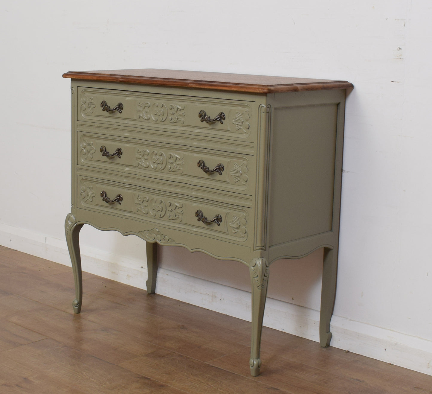Painted French Chest Of Drawers