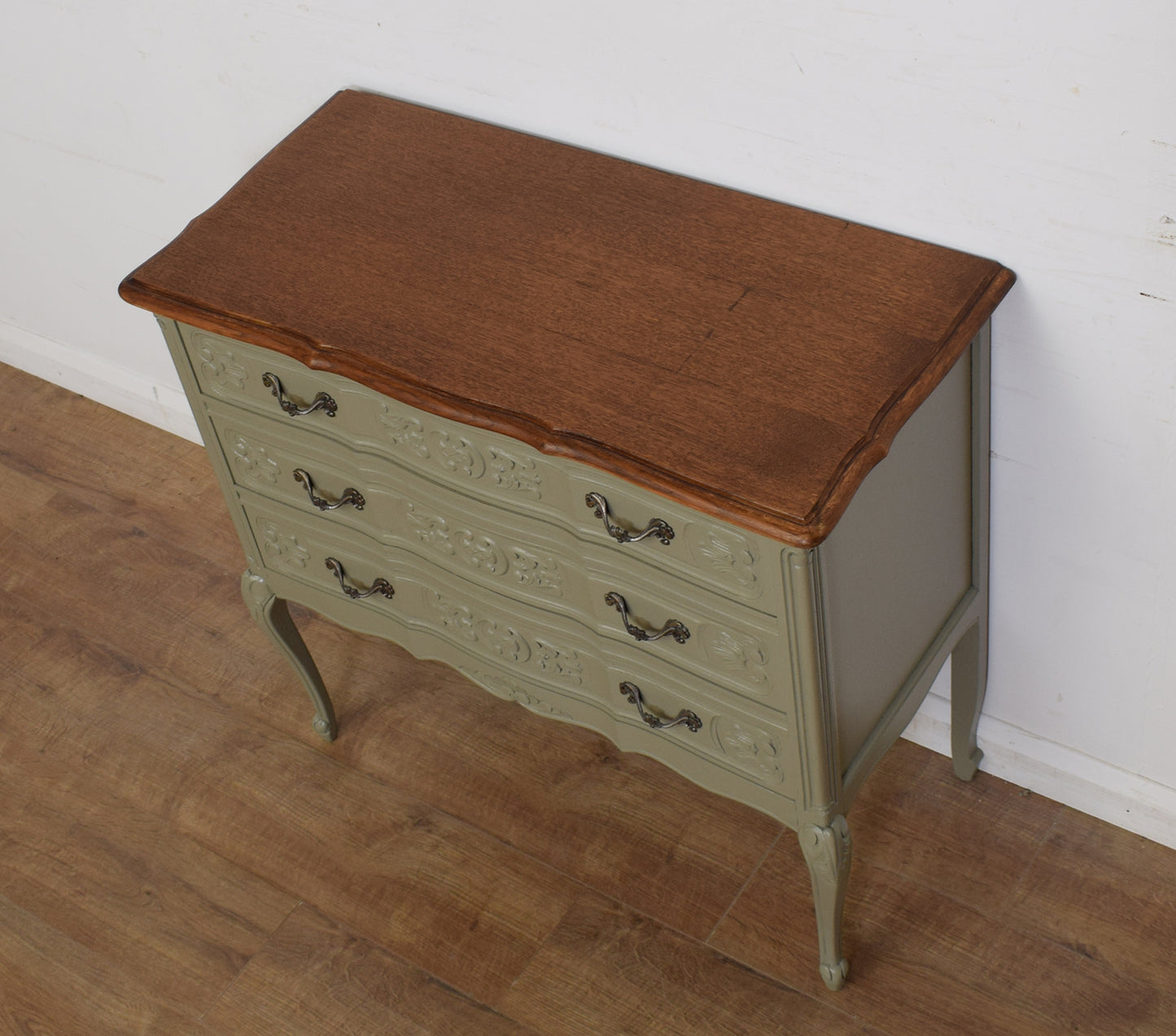 Painted French Chest Of Drawers