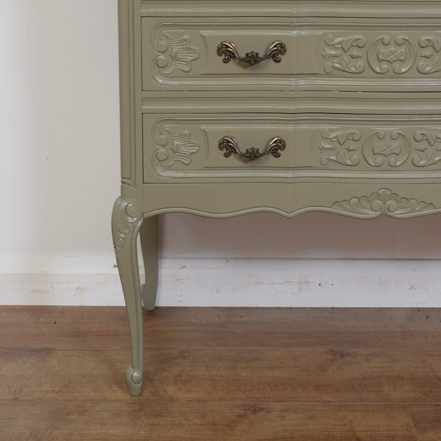 Painted French Chest Of Drawers