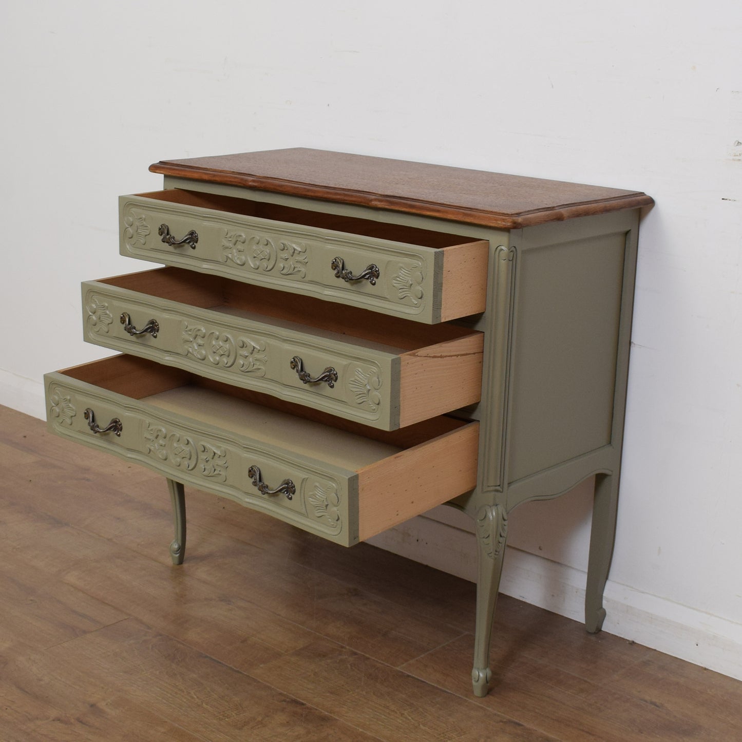 Painted French Chest Of Drawers