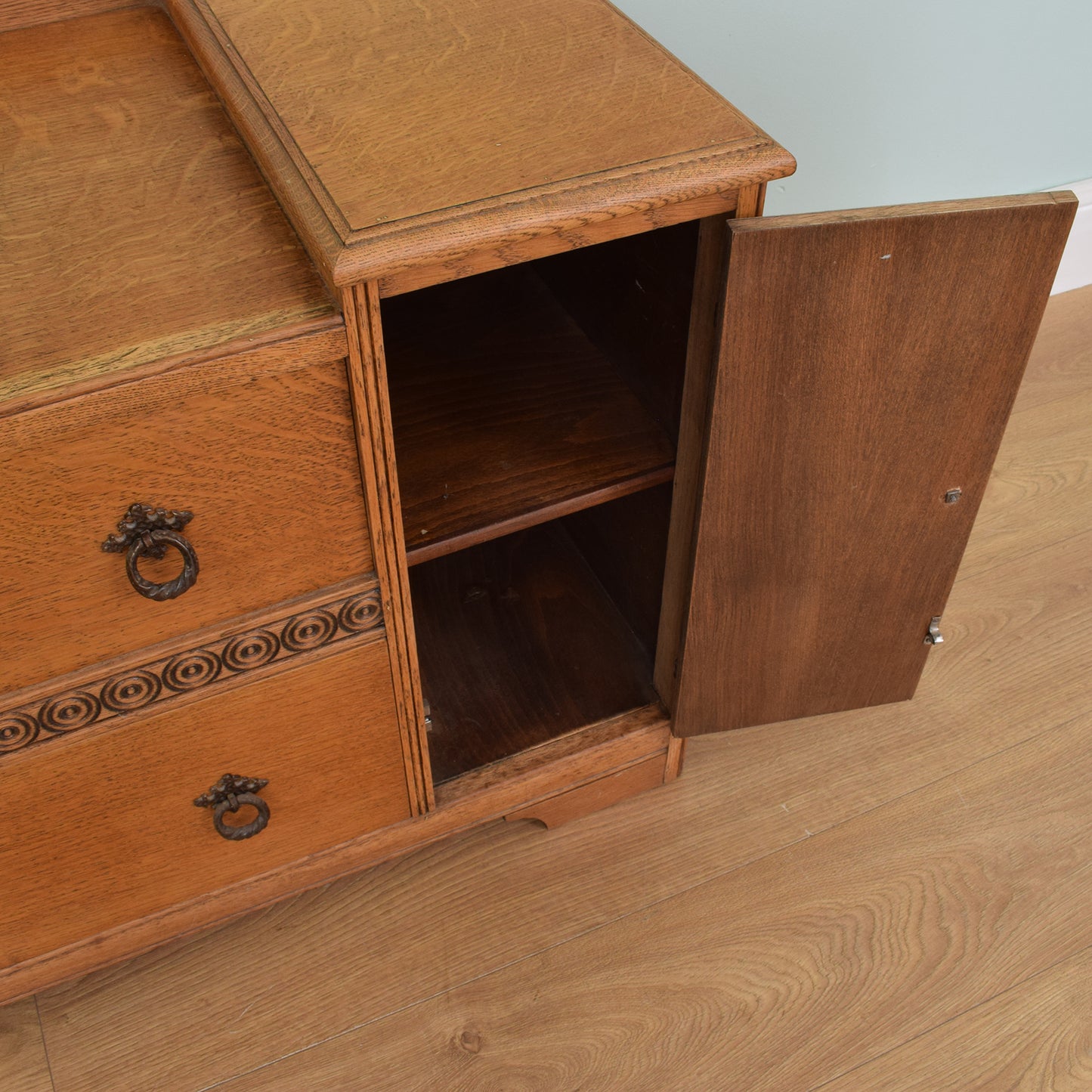 Restored Oak Sideboard