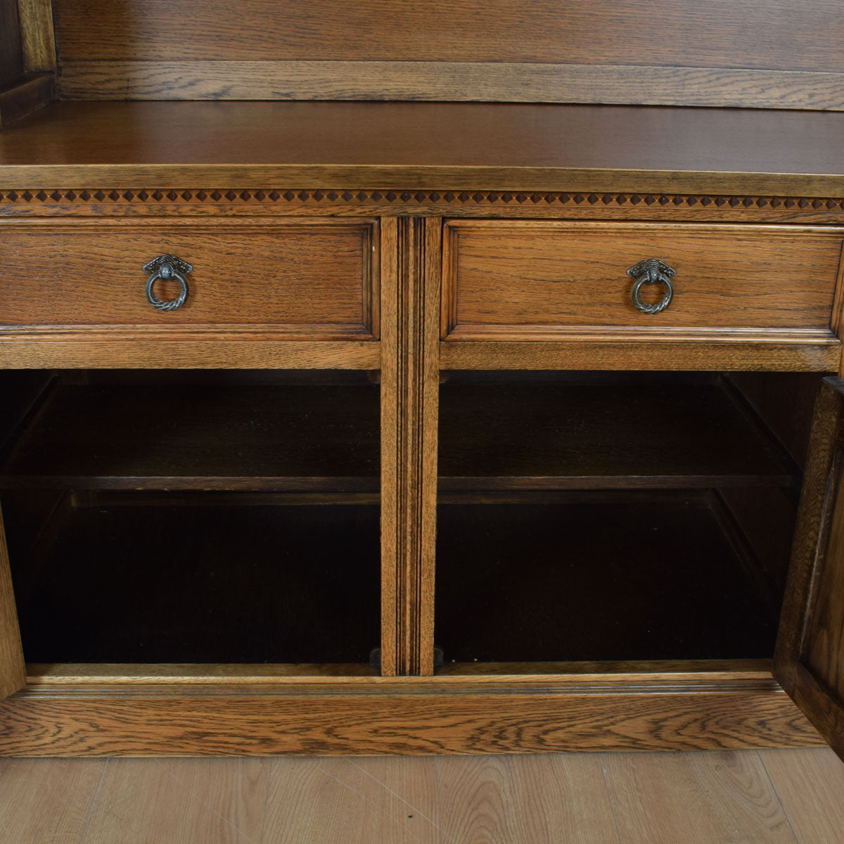 Carved Oak Dresser
