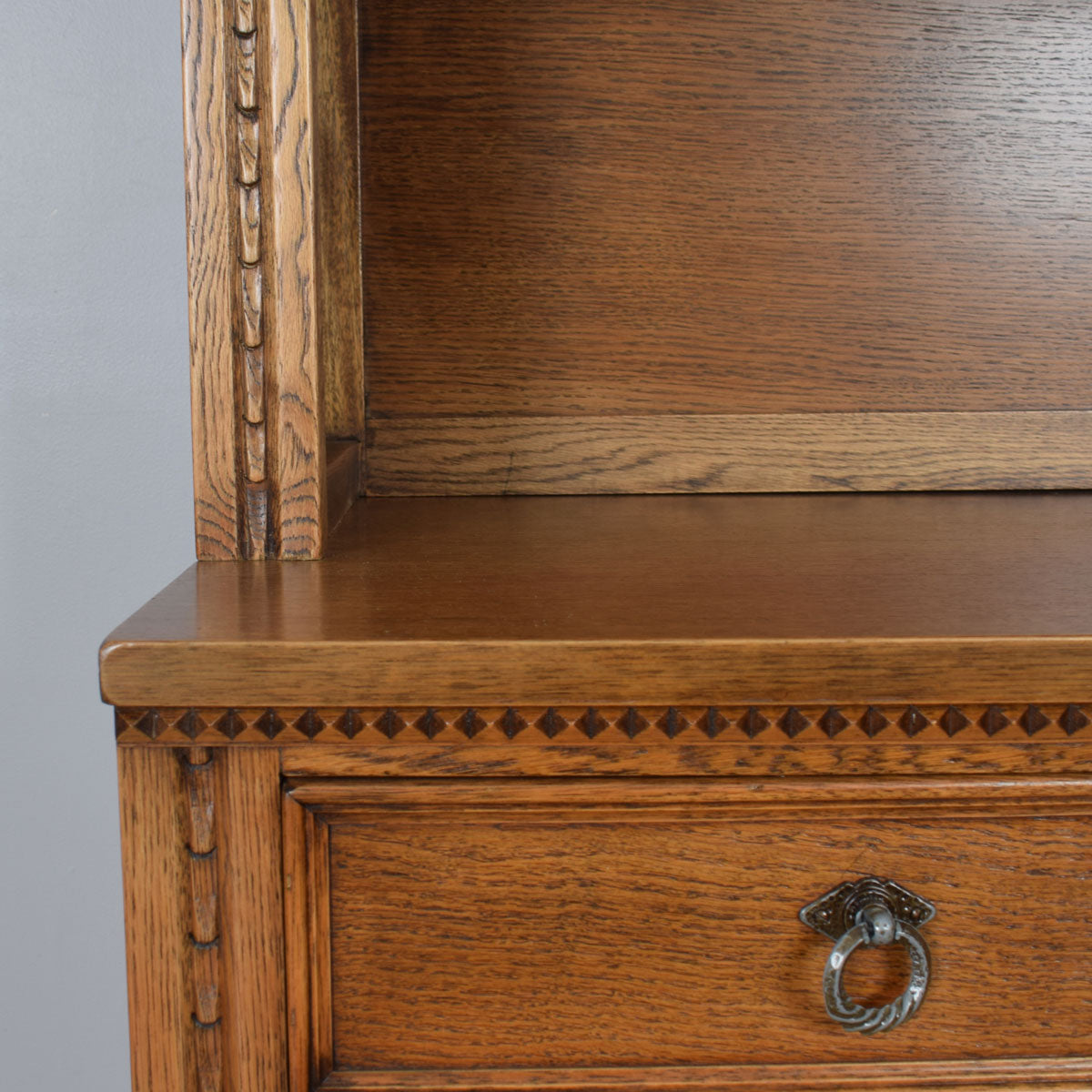 Carved Oak Dresser