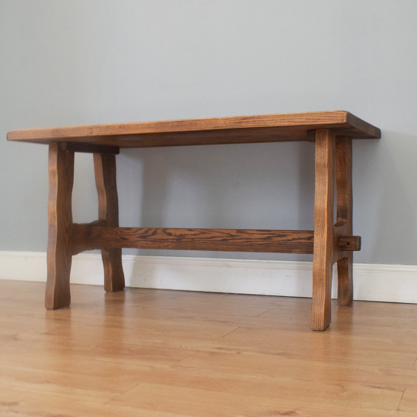 Oak Table and Four Chairs
