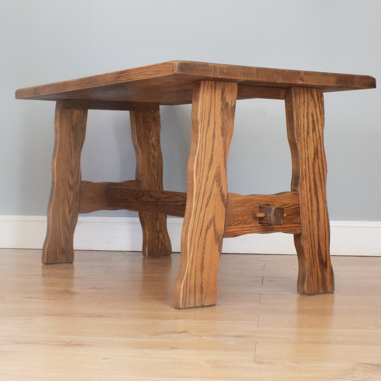 Oak Table and Four Chairs