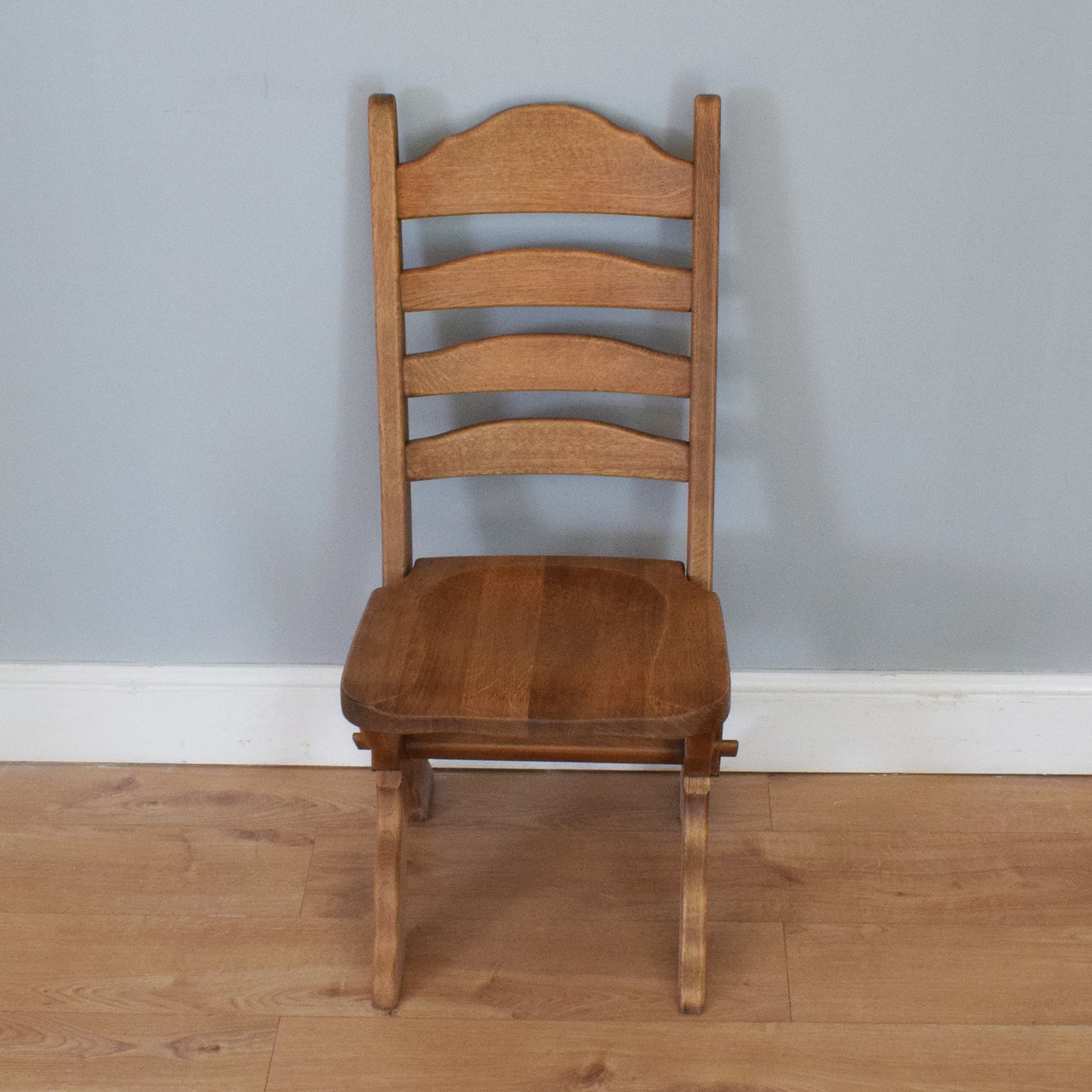 Oak Table and Four Chairs