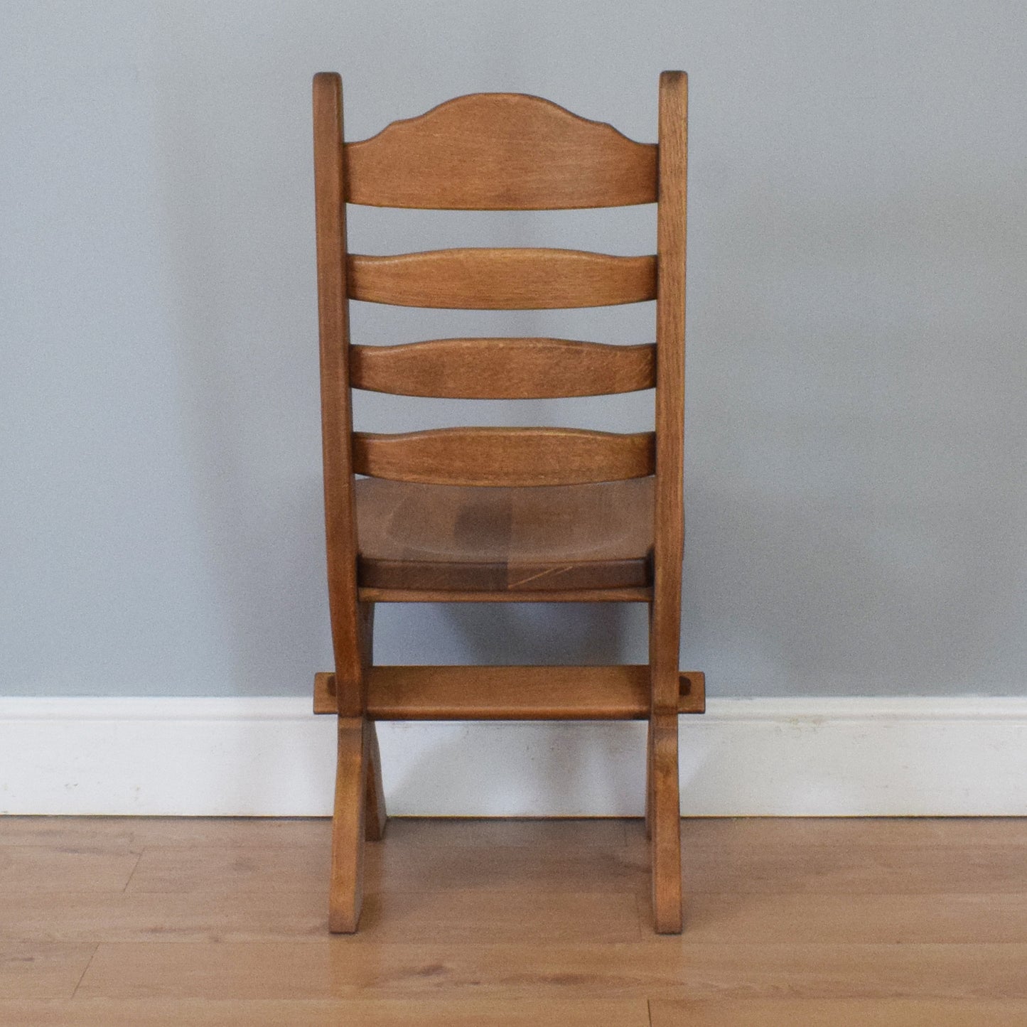 Oak Table and Four Chairs