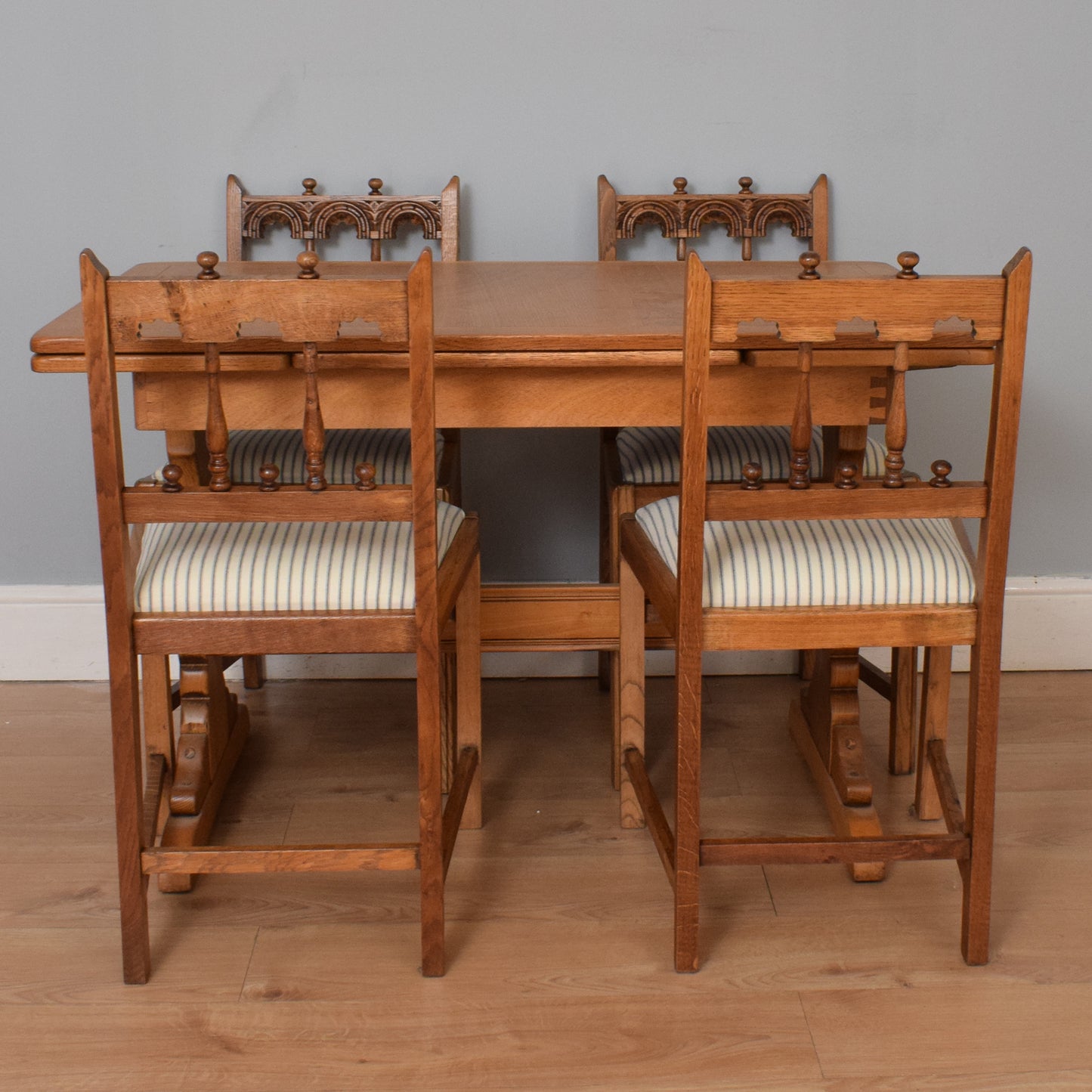 Ercol Draw Leaf Table and Four