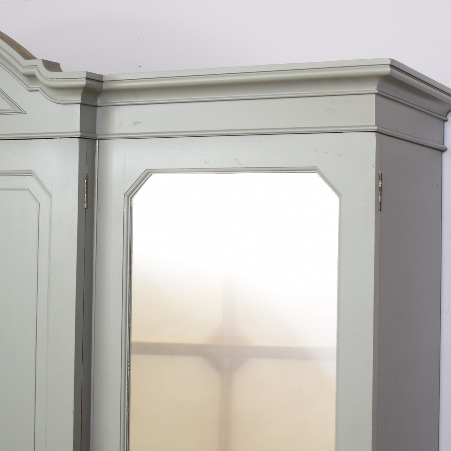 Antique Painted Compactum Wardrobe