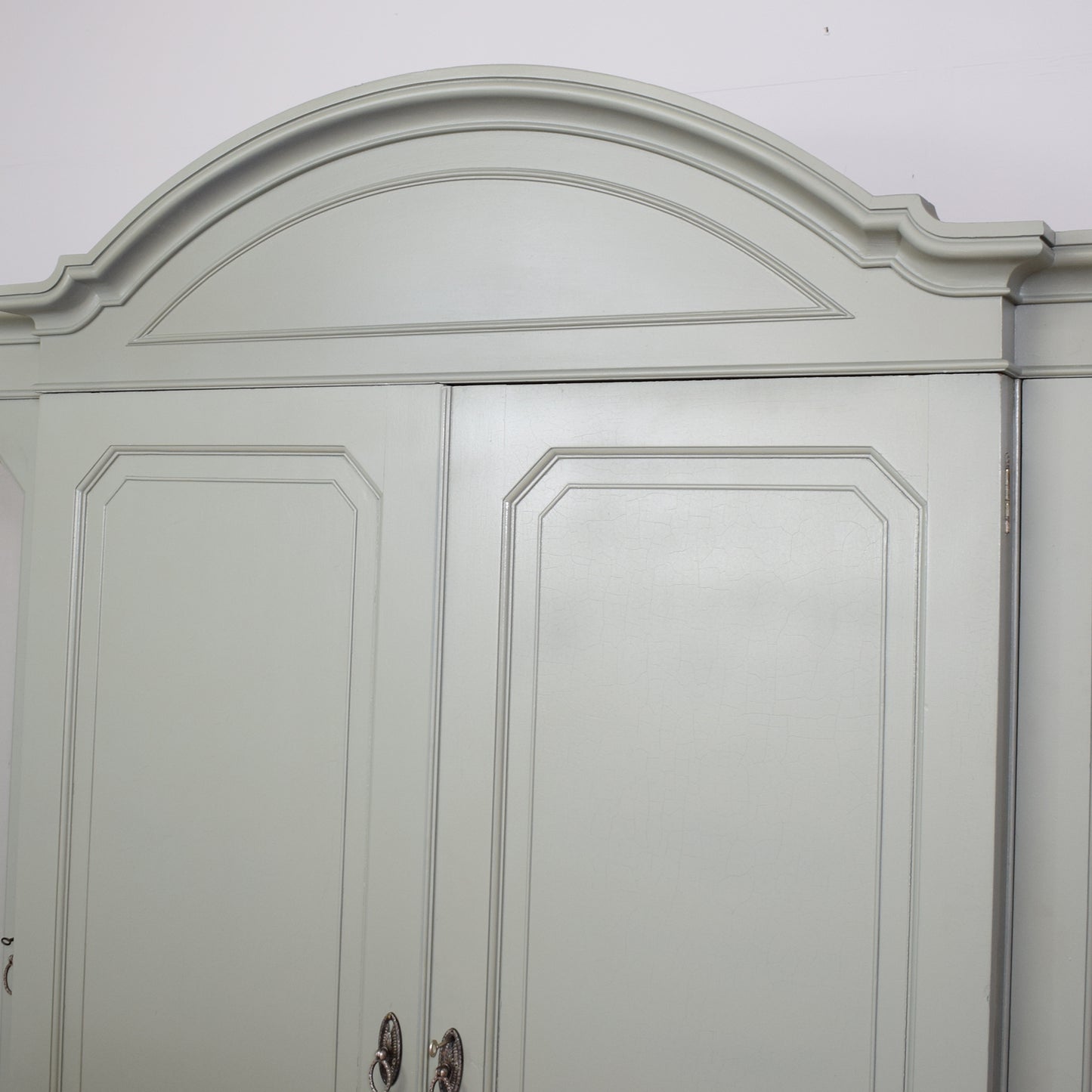 Antique Painted Compactum Wardrobe