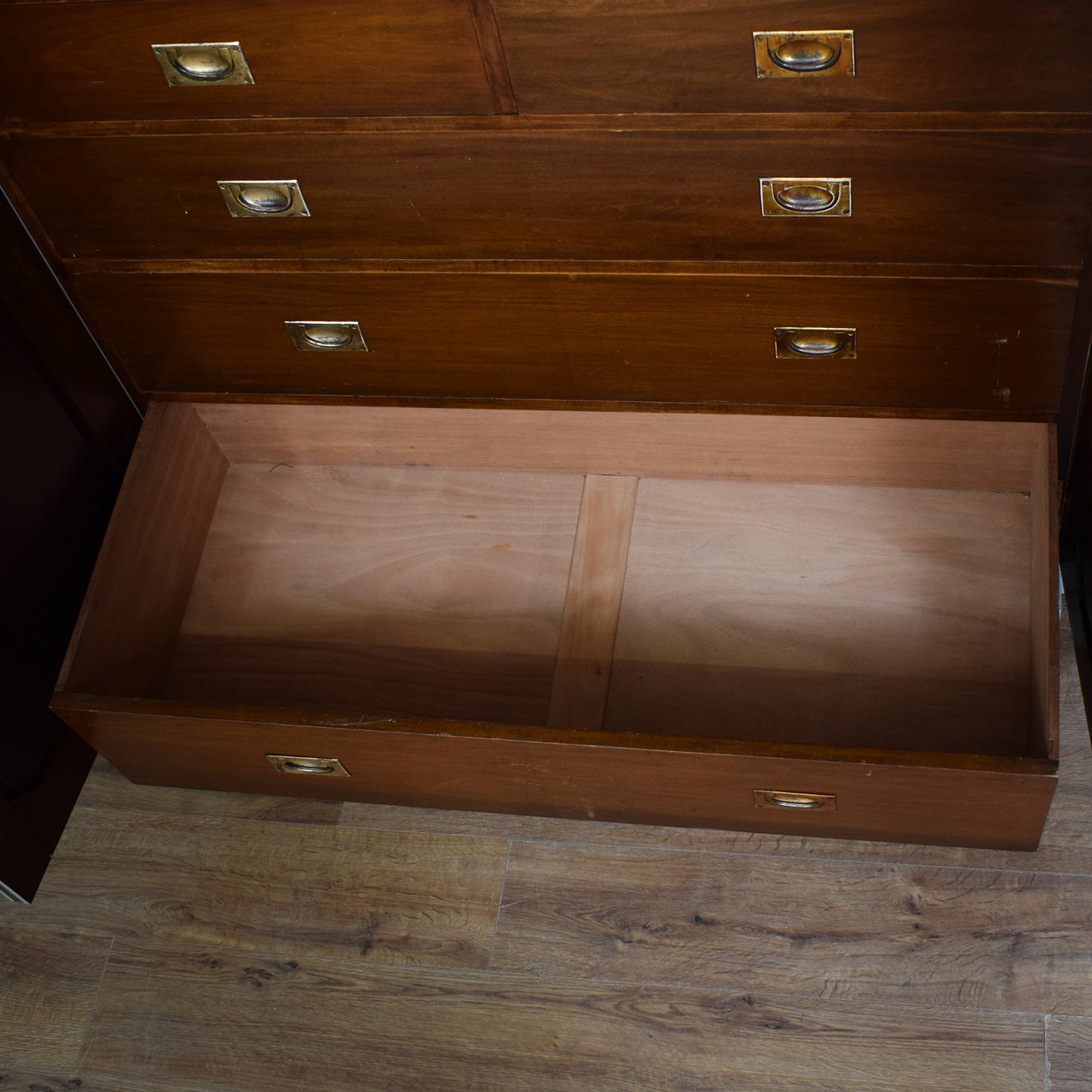 Antique Painted Compactum Wardrobe
