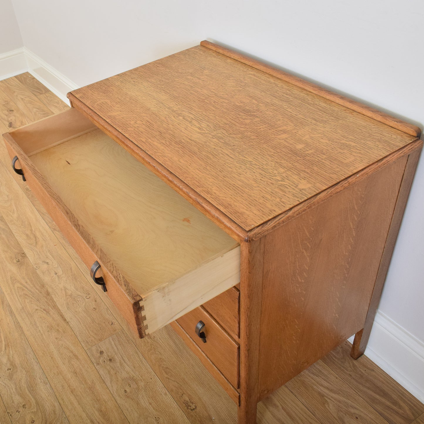 Restored Oak Chest of Drawers