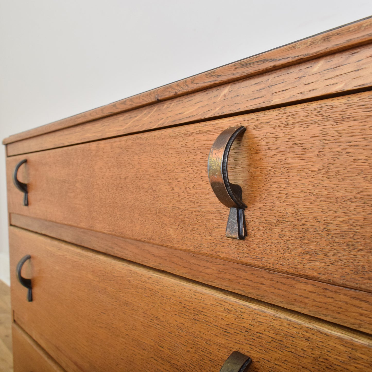 Restored Oak Chest of Drawers