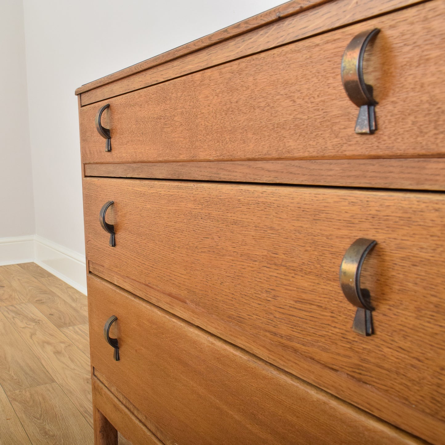 Restored Oak Chest of Drawers