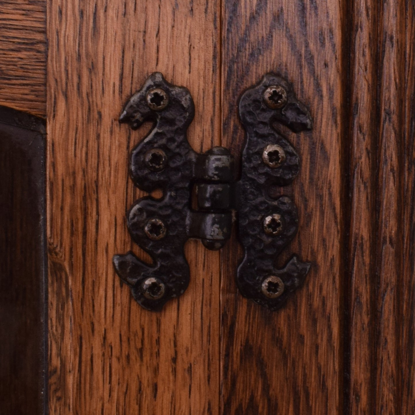 Restored Oak Corner Unit