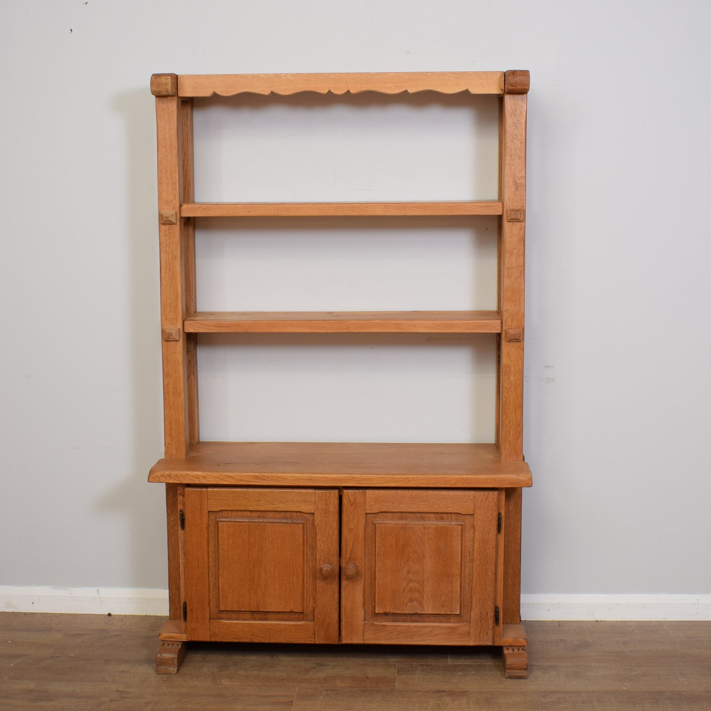 Restored Solid Oak Bookcase