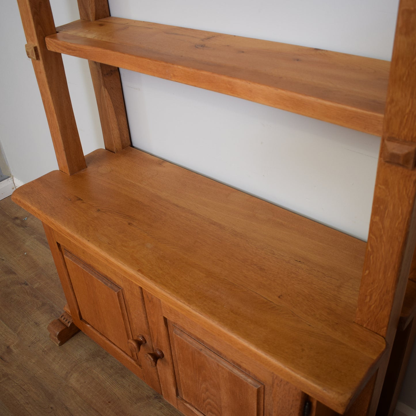 Restored Solid Oak Bookcase