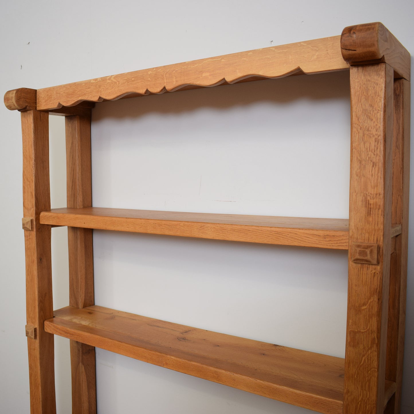 Restored Solid Oak Bookcase