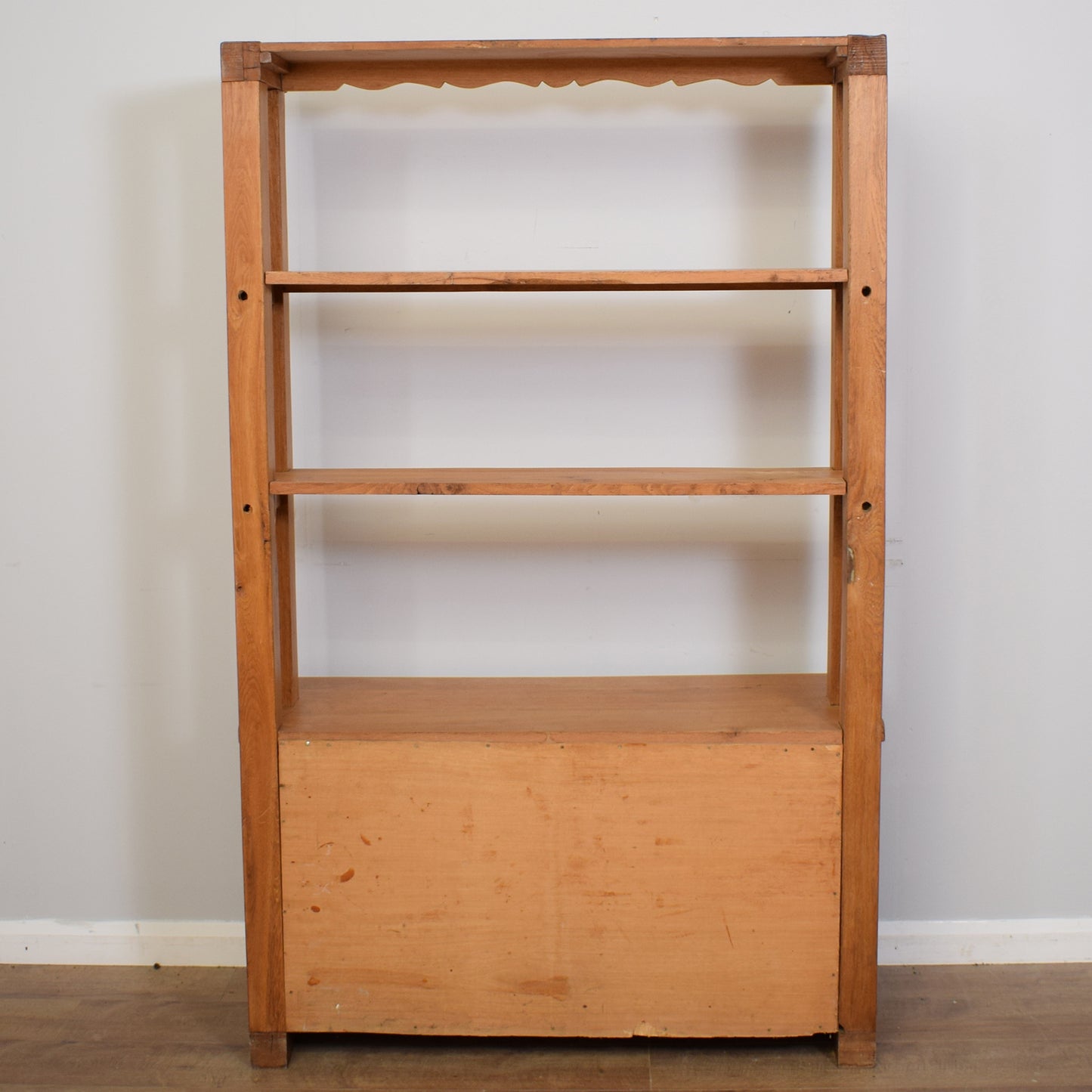 Restored Solid Oak Bookcase