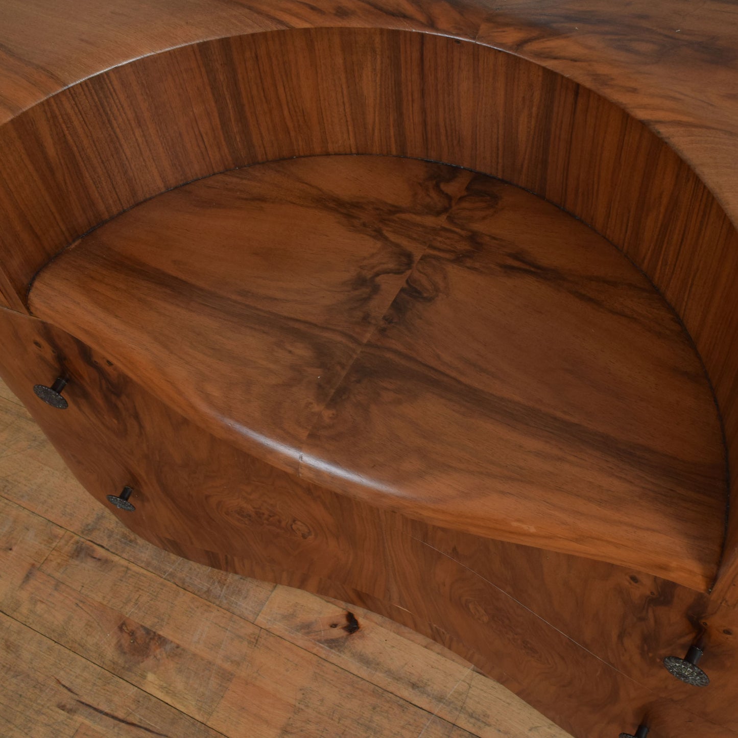 Walnut Veneer Dressing Table