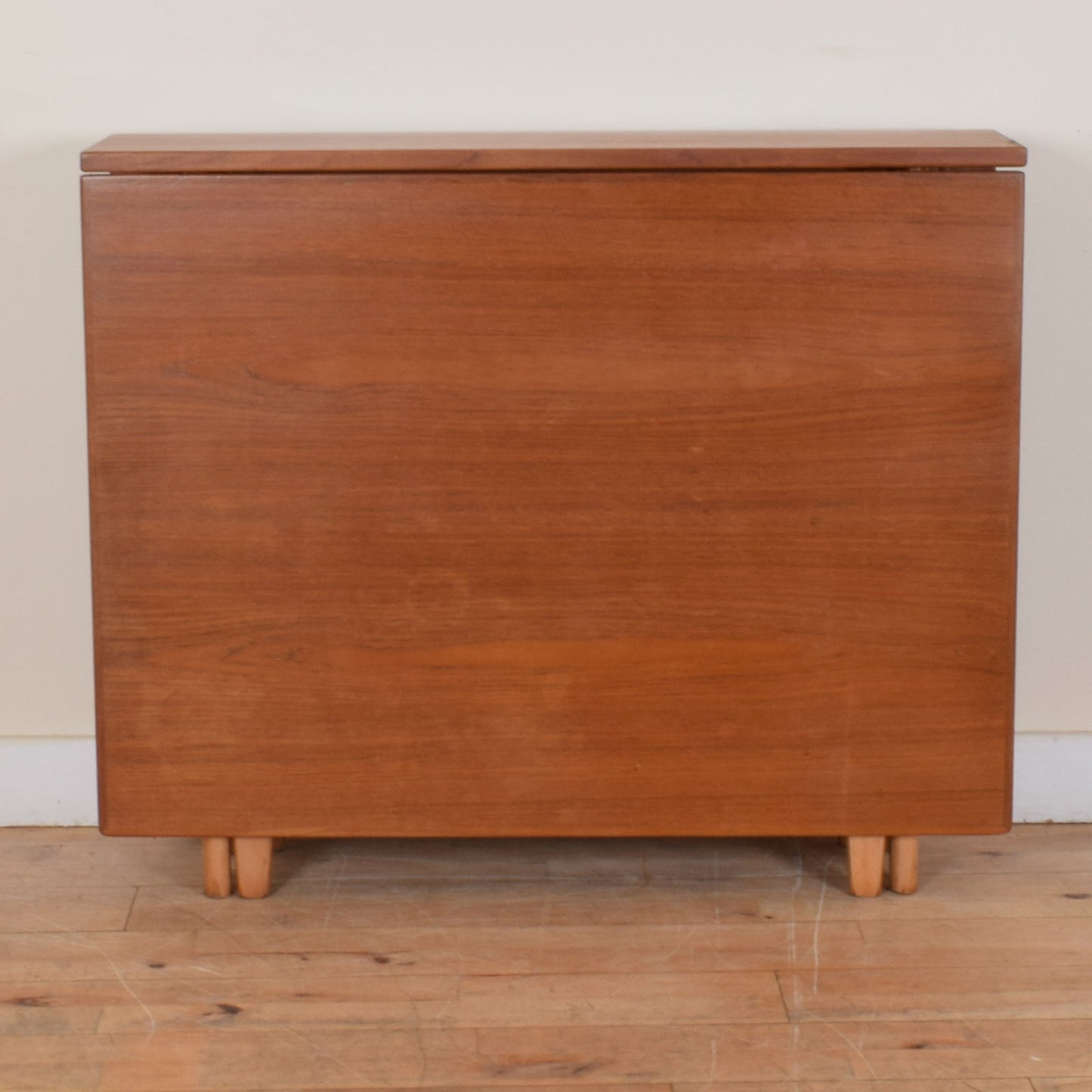 Restored Oak Drop Leaf Table