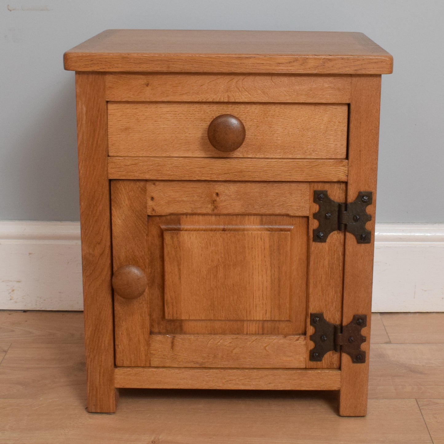 Oak Bedside Cabinet