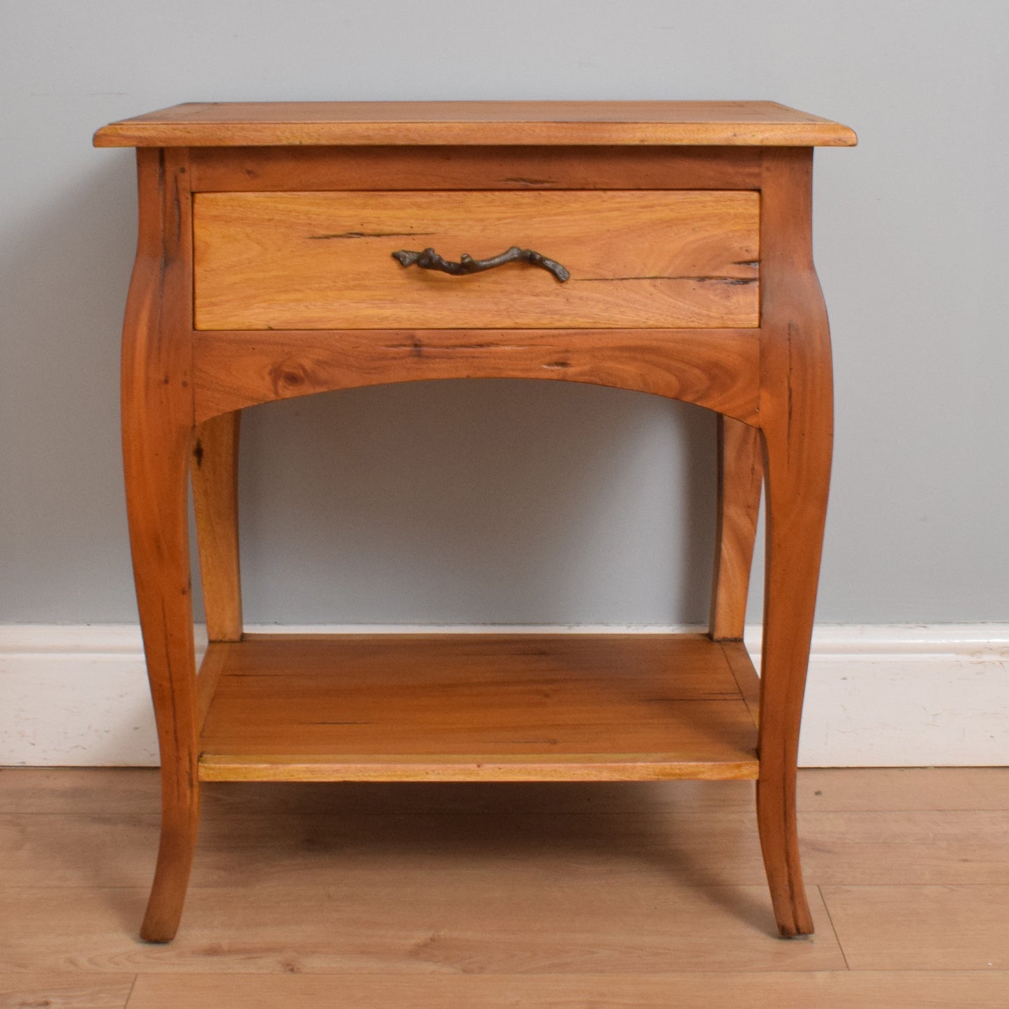 Restored Hardwood Side Table
