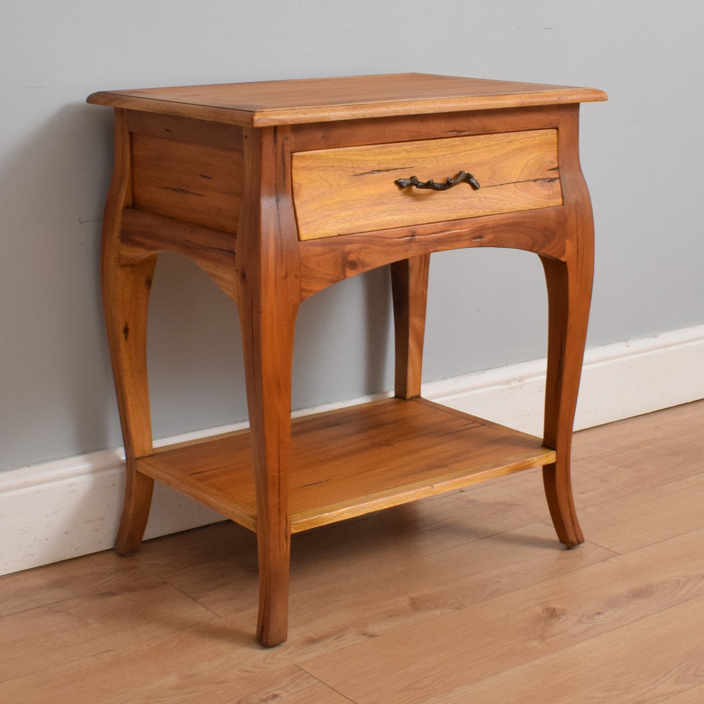 Restored Hardwood Side Table
