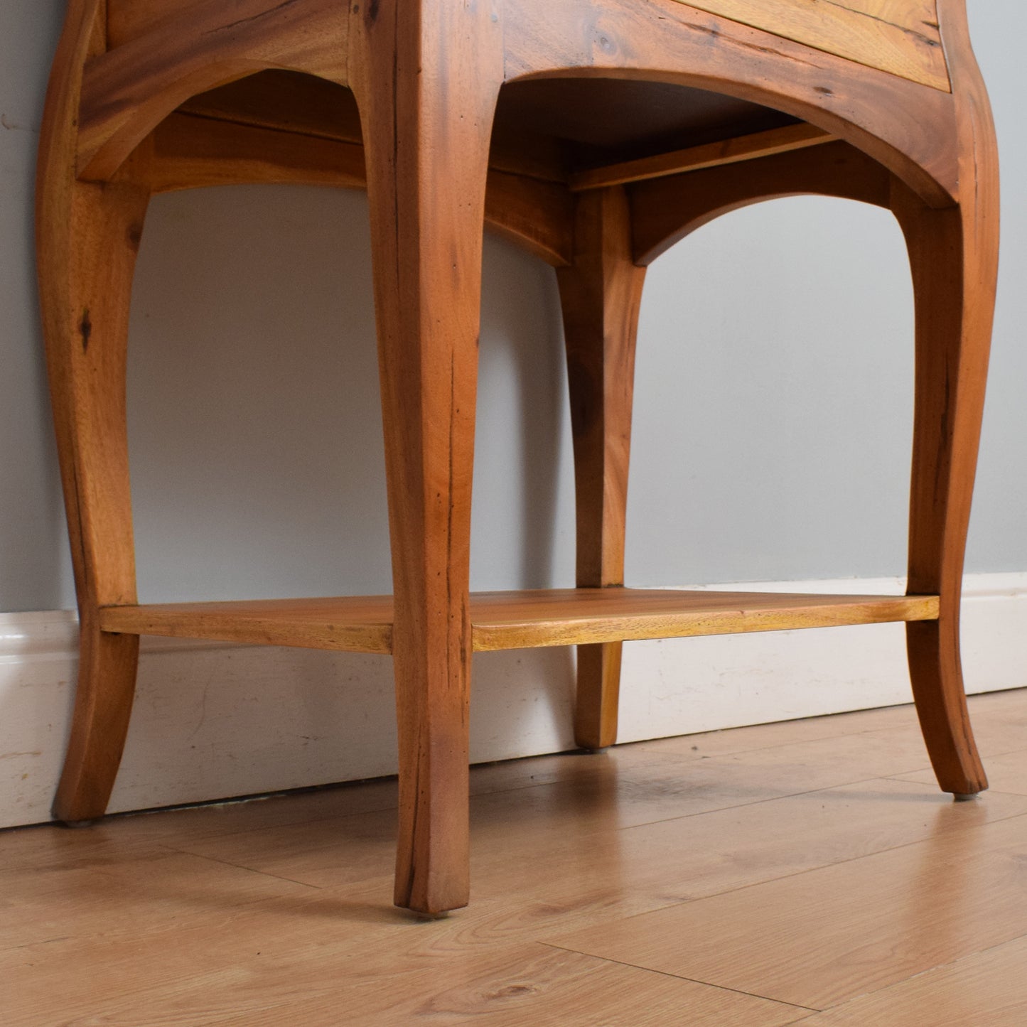 Restored Hardwood Side Table