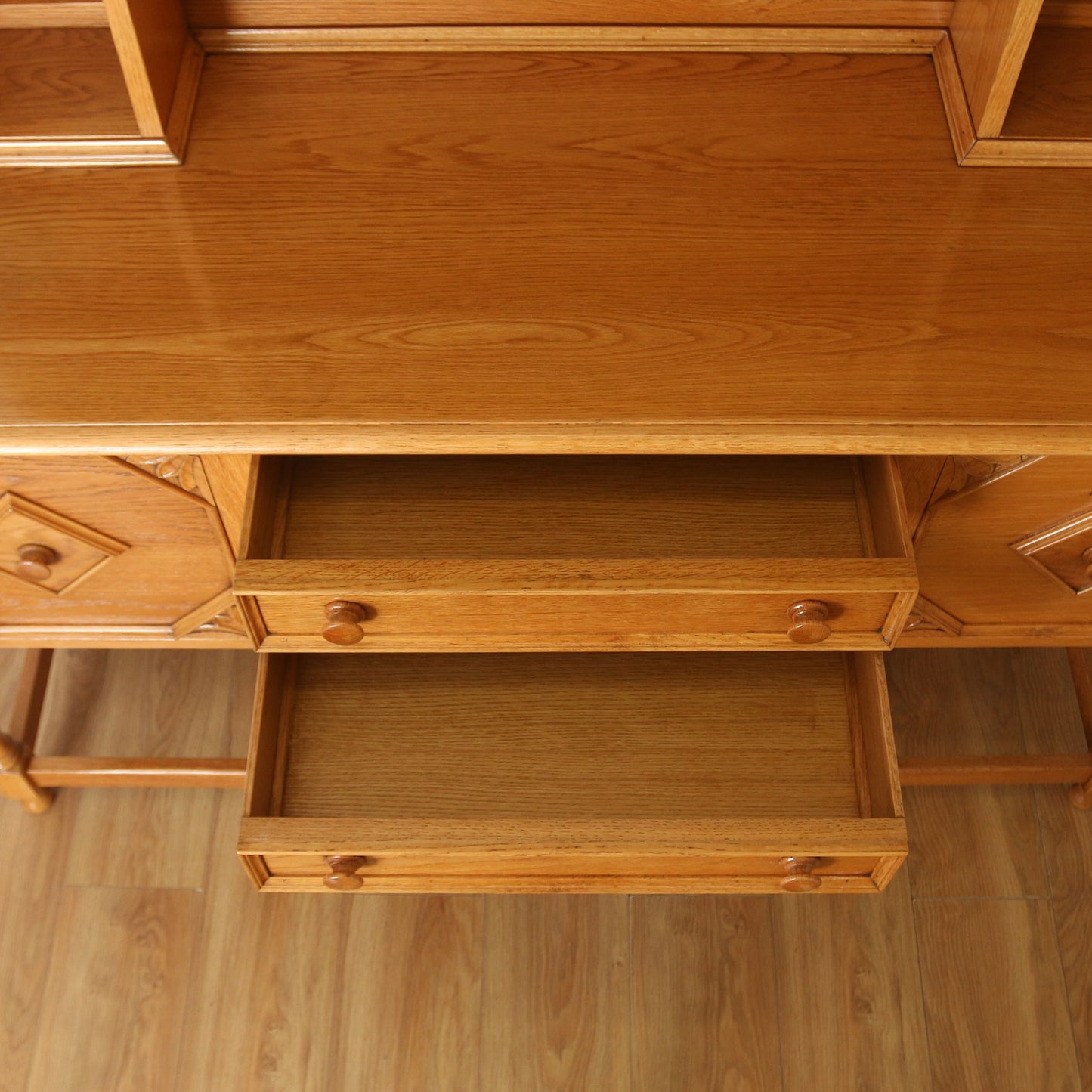 Carved Oak Dresser