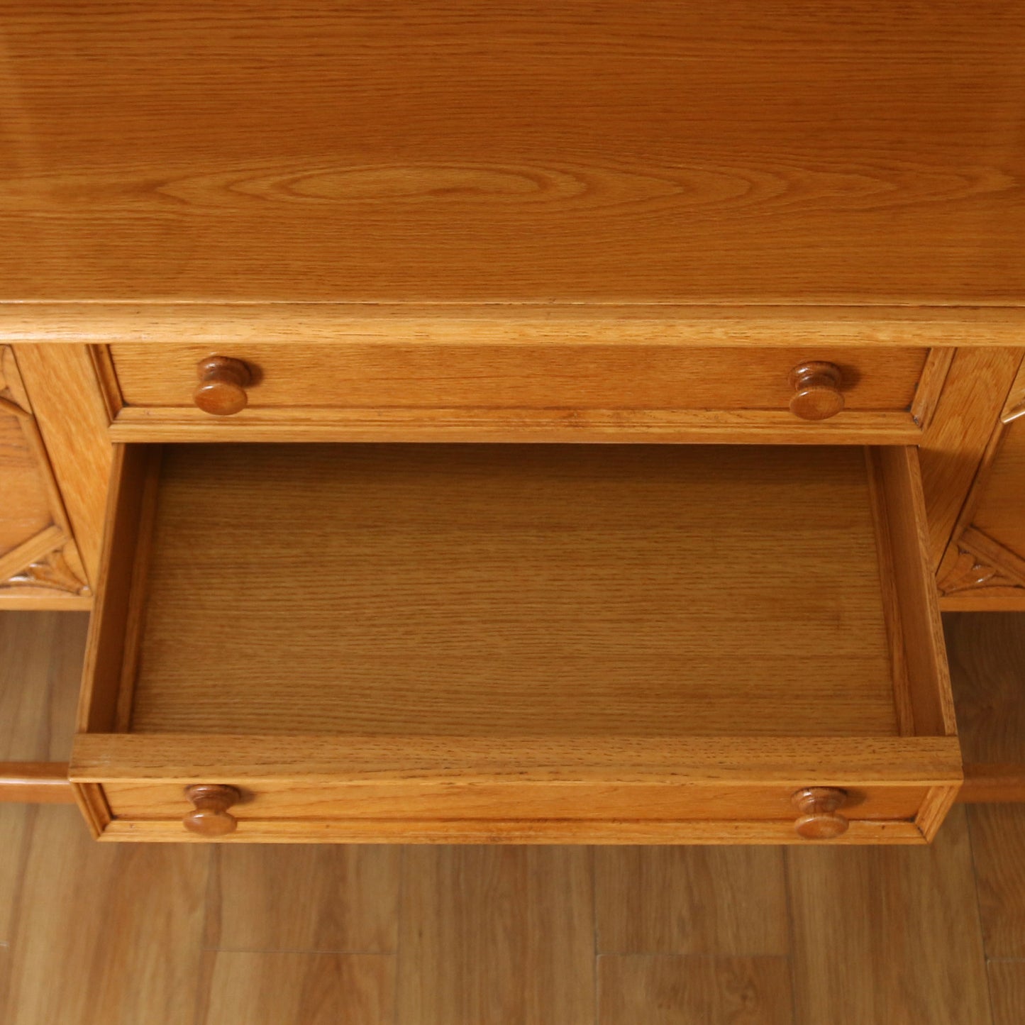 Carved Oak Dresser