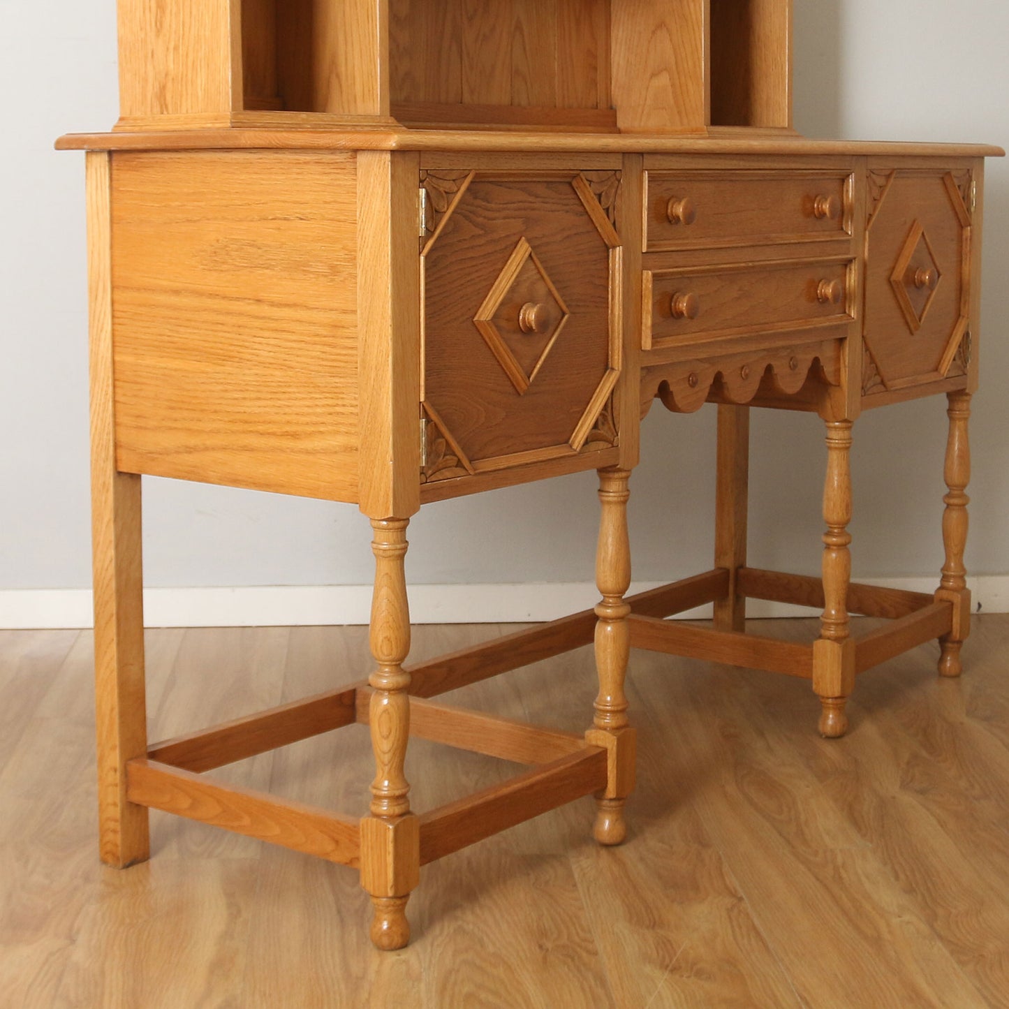 Carved Oak Dresser