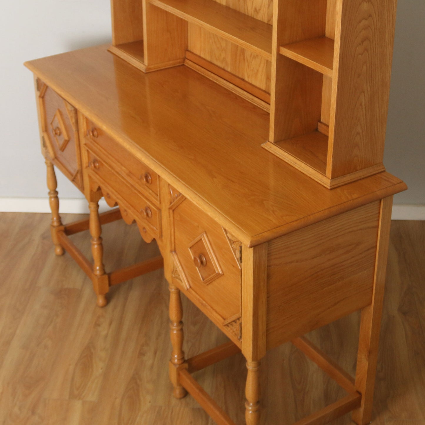 Carved Oak Dresser