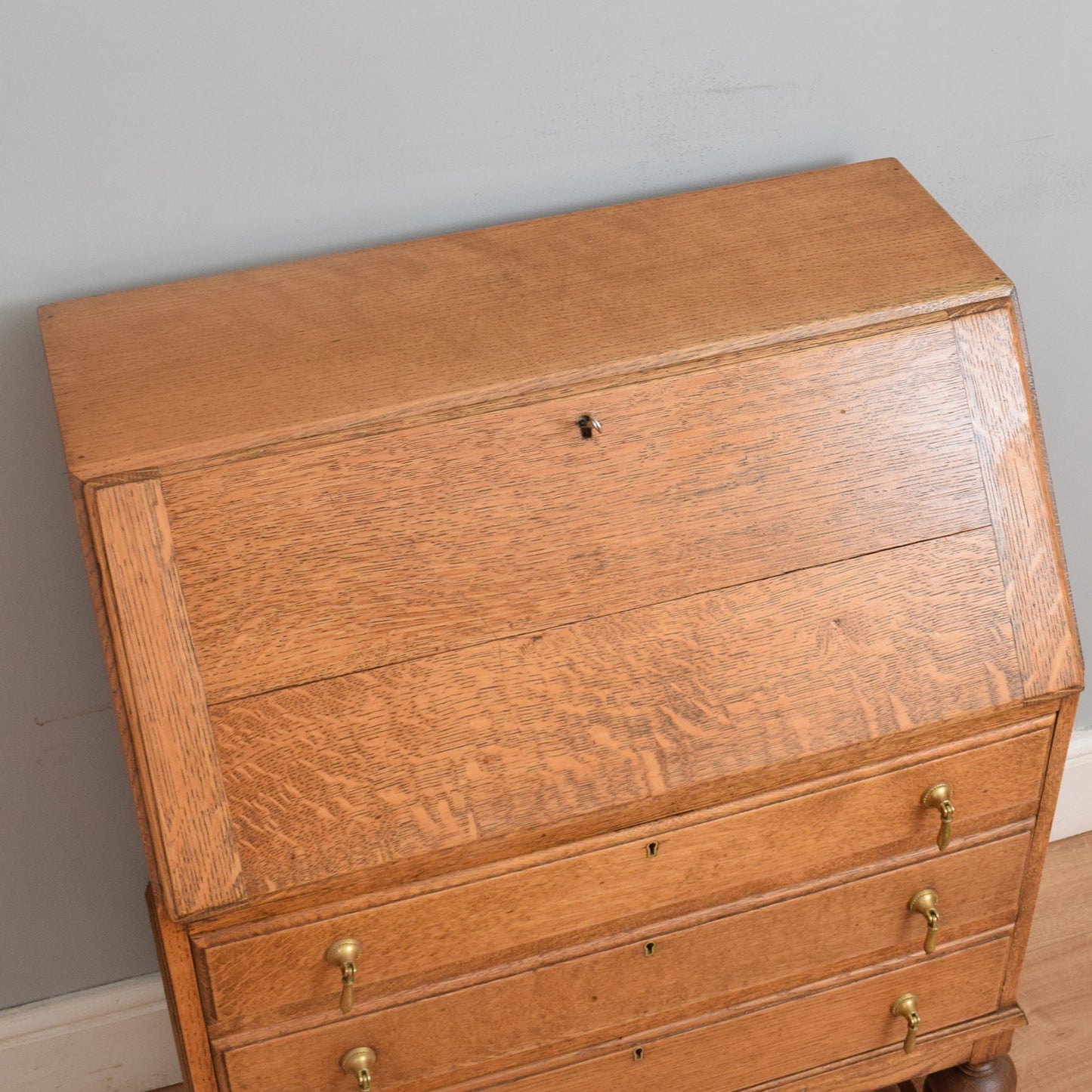 Vintage Oak Bureau