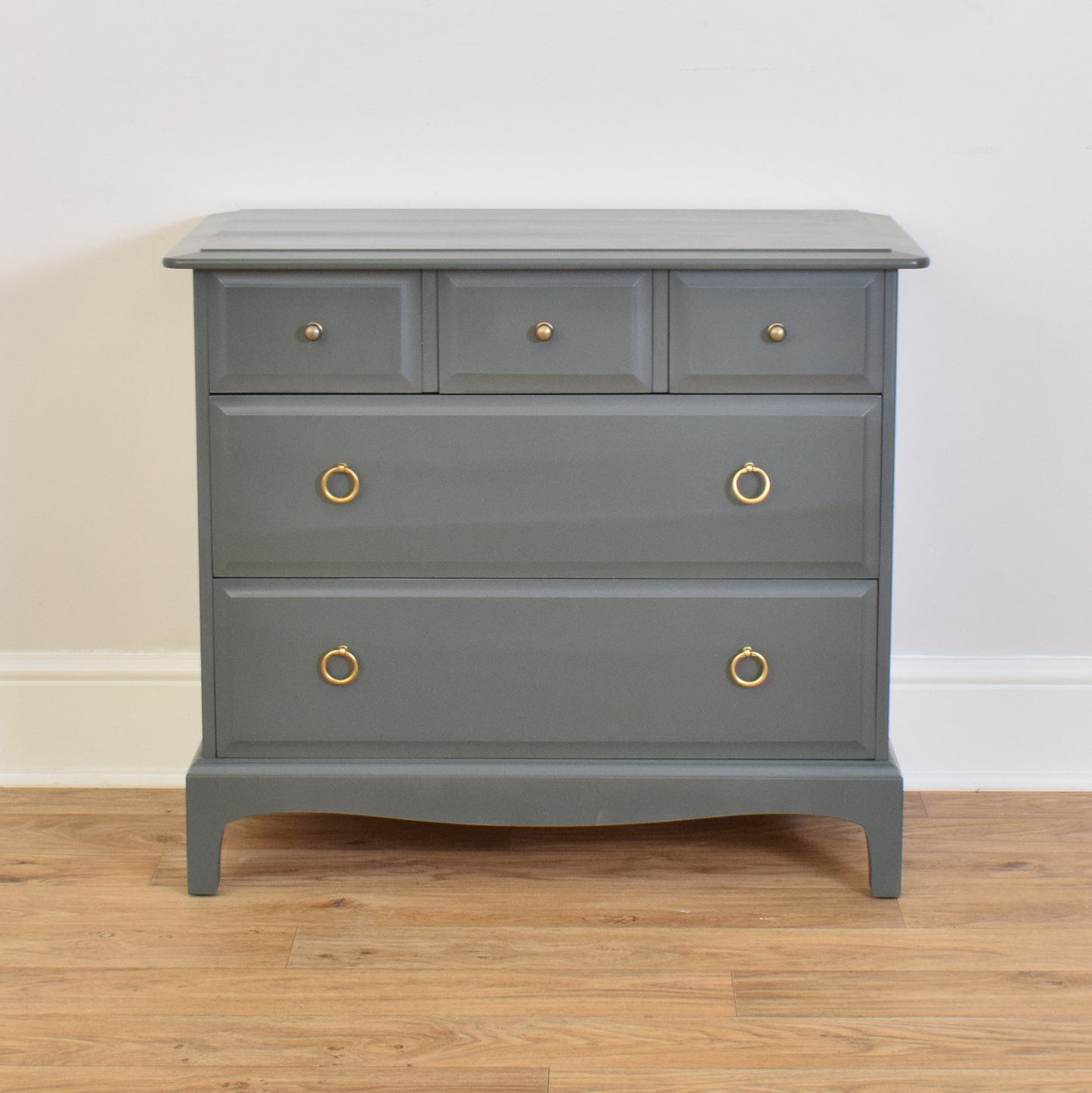 Painted Stag Chest Of Drawers
