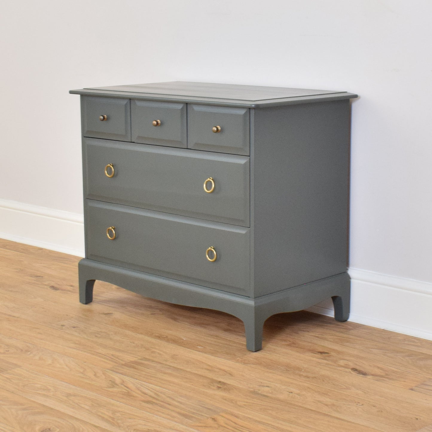 Painted Stag Chest Of Drawers