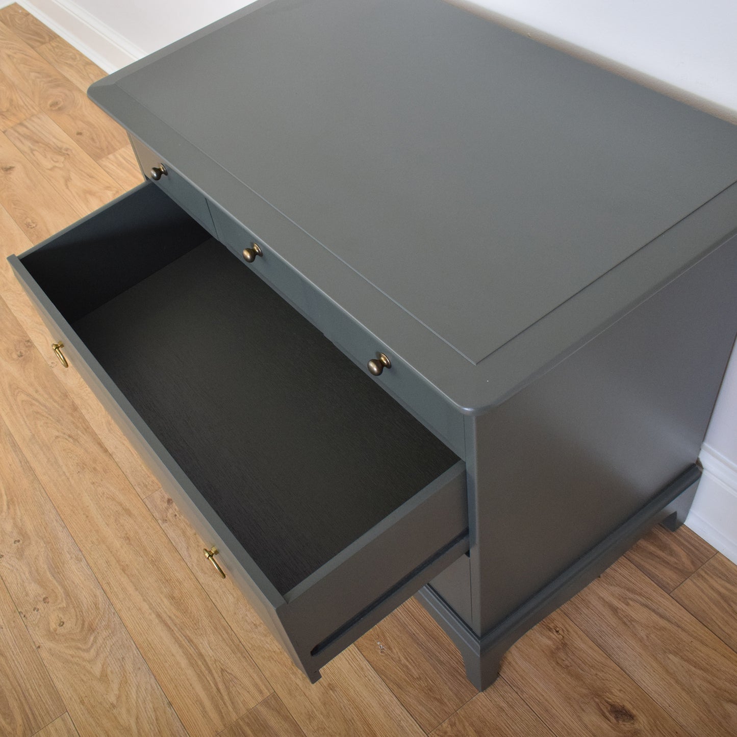 Painted Stag Chest Of Drawers