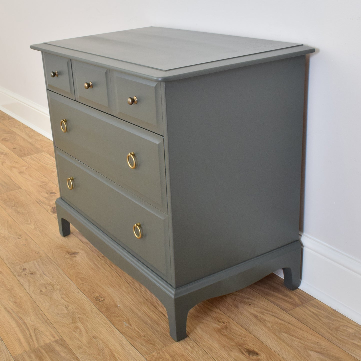Painted Stag Chest Of Drawers