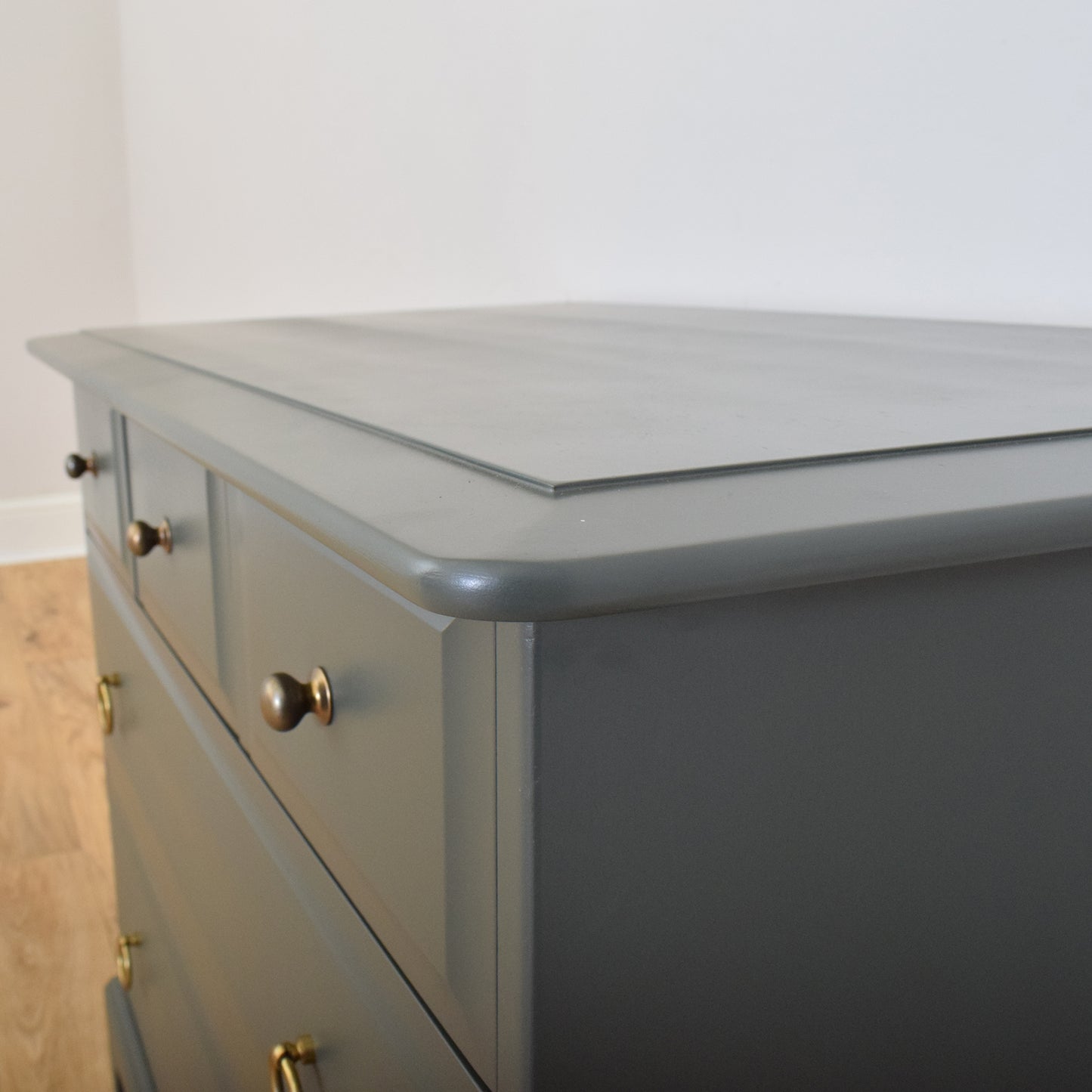 Painted Stag Chest Of Drawers