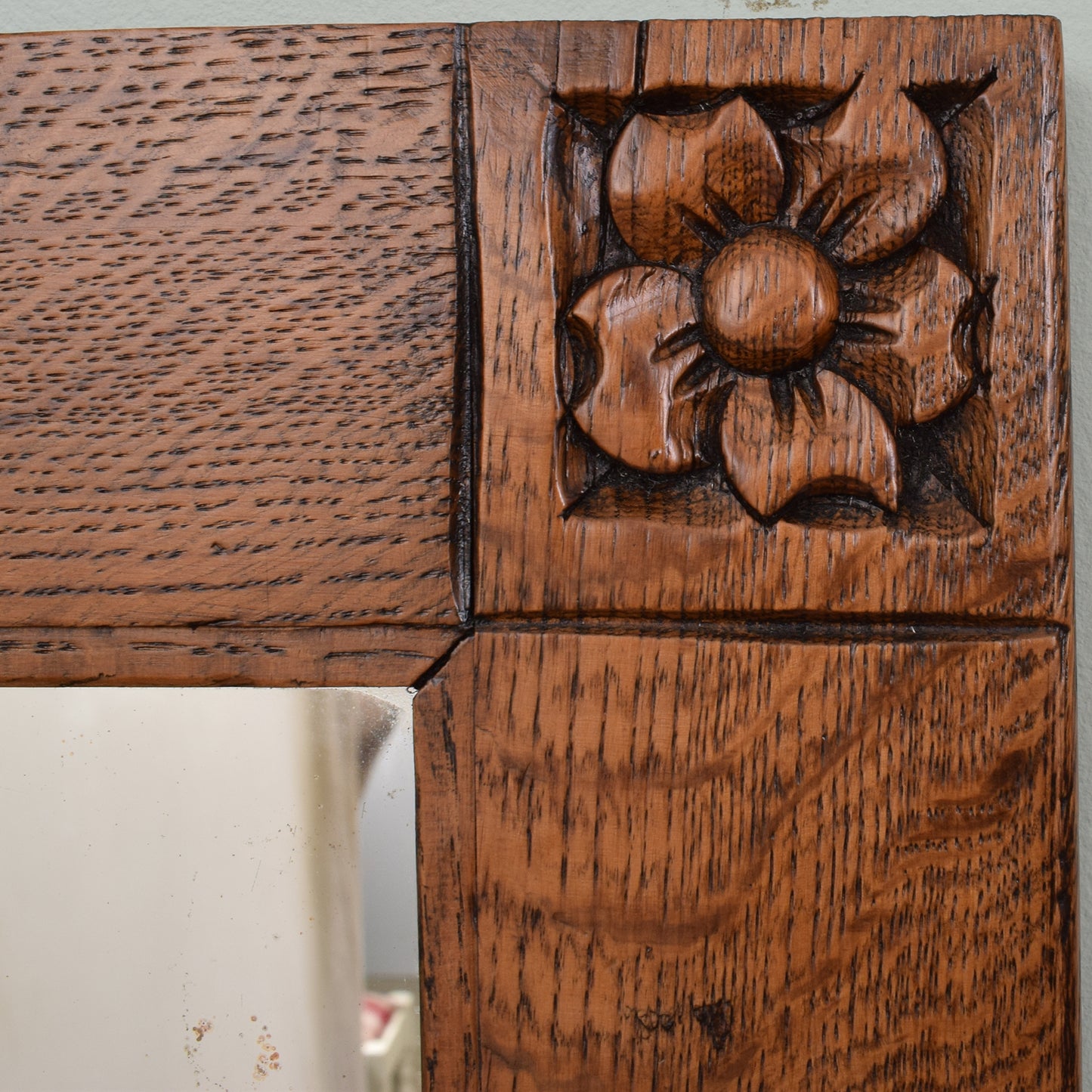 Solid Oak Hall Stand