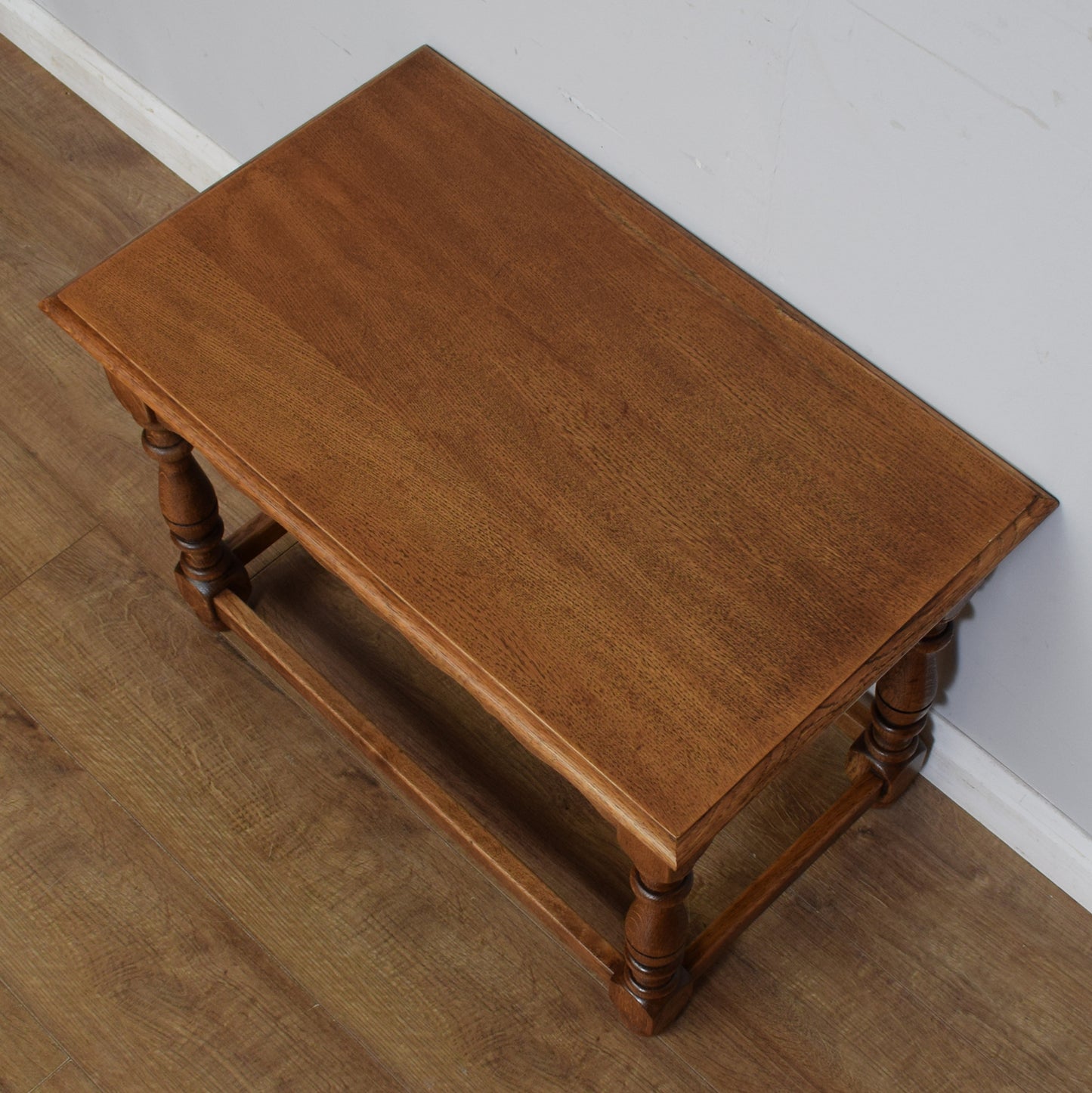 Oak Coffee Table with Drawer