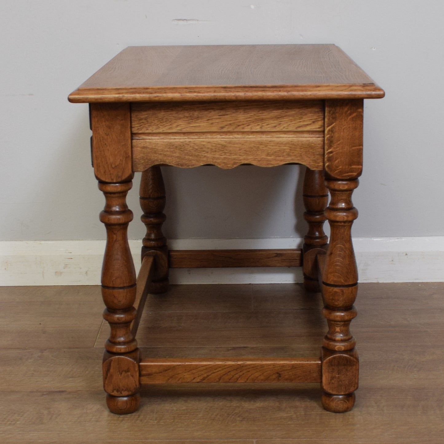 Oak Coffee Table with Drawer