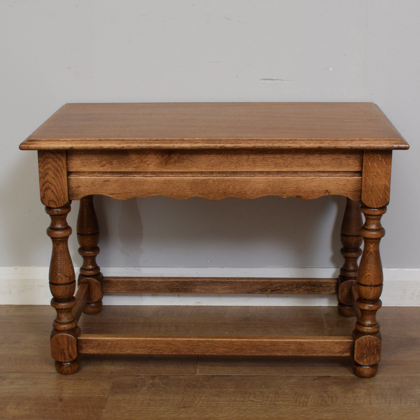 Oak Coffee Table with Drawer