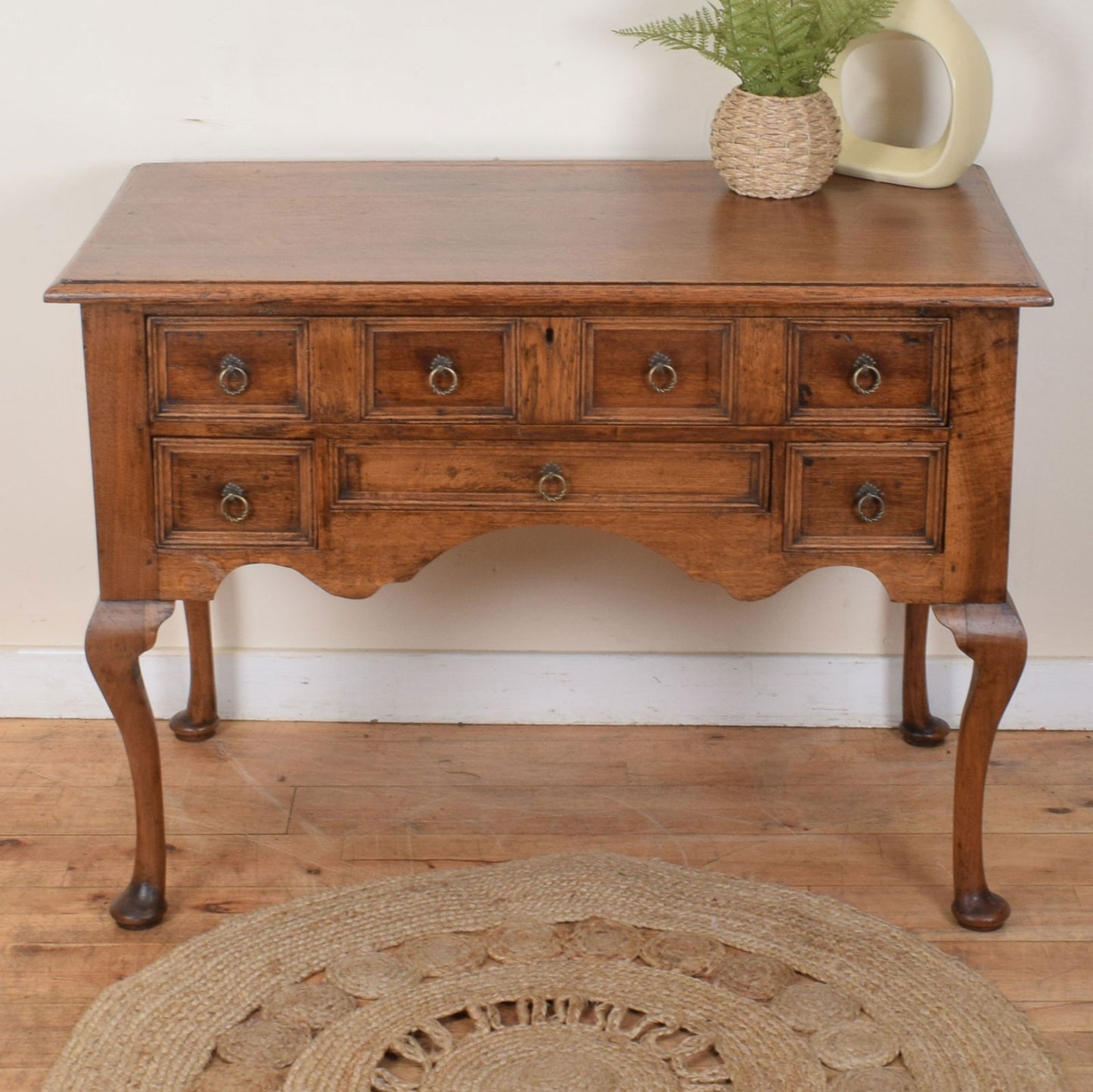 Regency Style Oak Desk